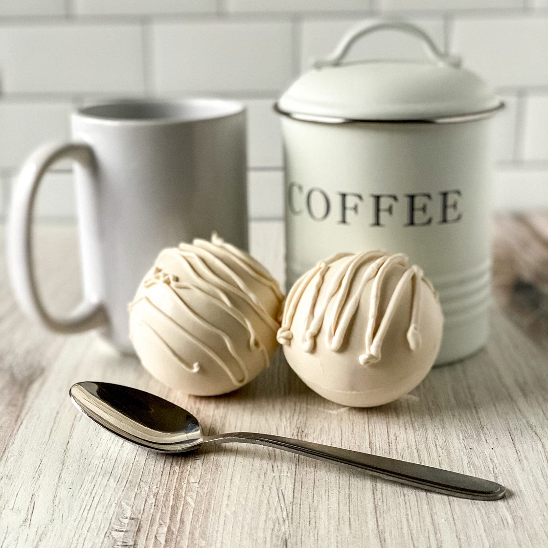 Gluten Free White Chocolate Mocha Coffee Bombs
