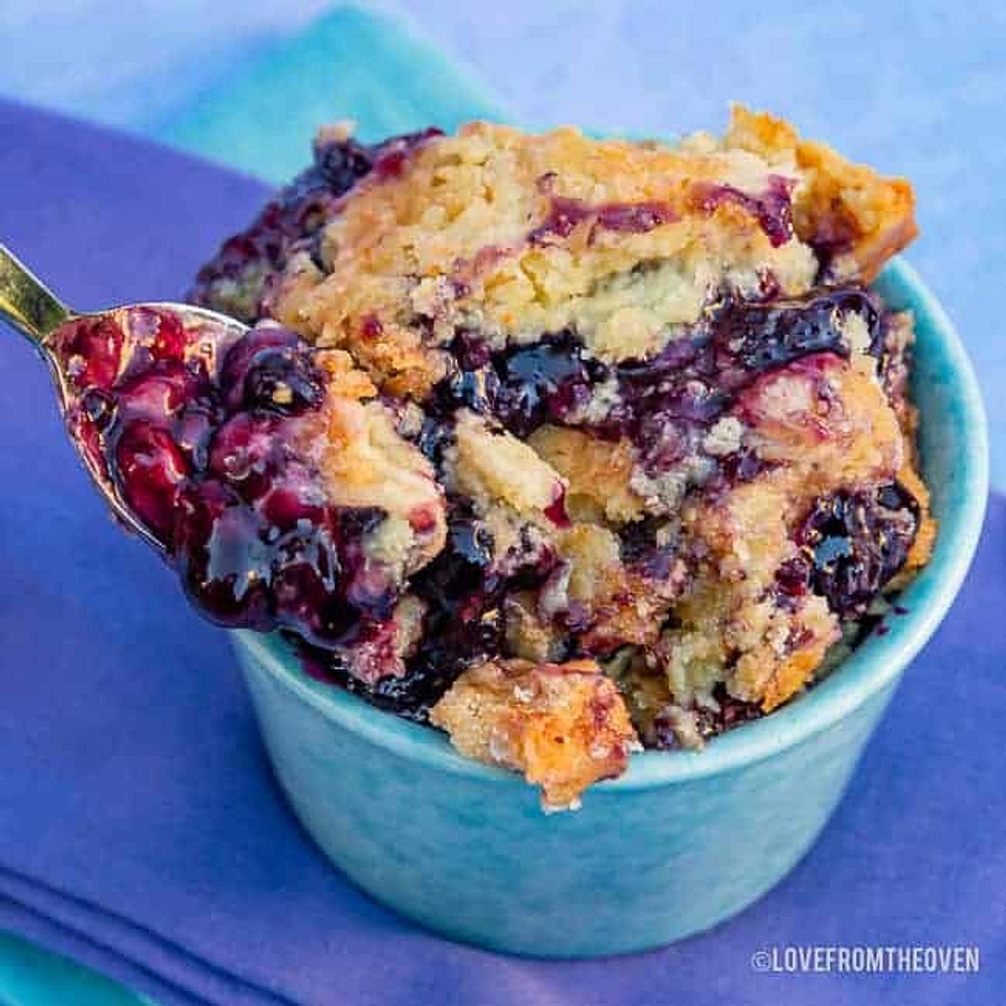 Blueberry Dump Cake