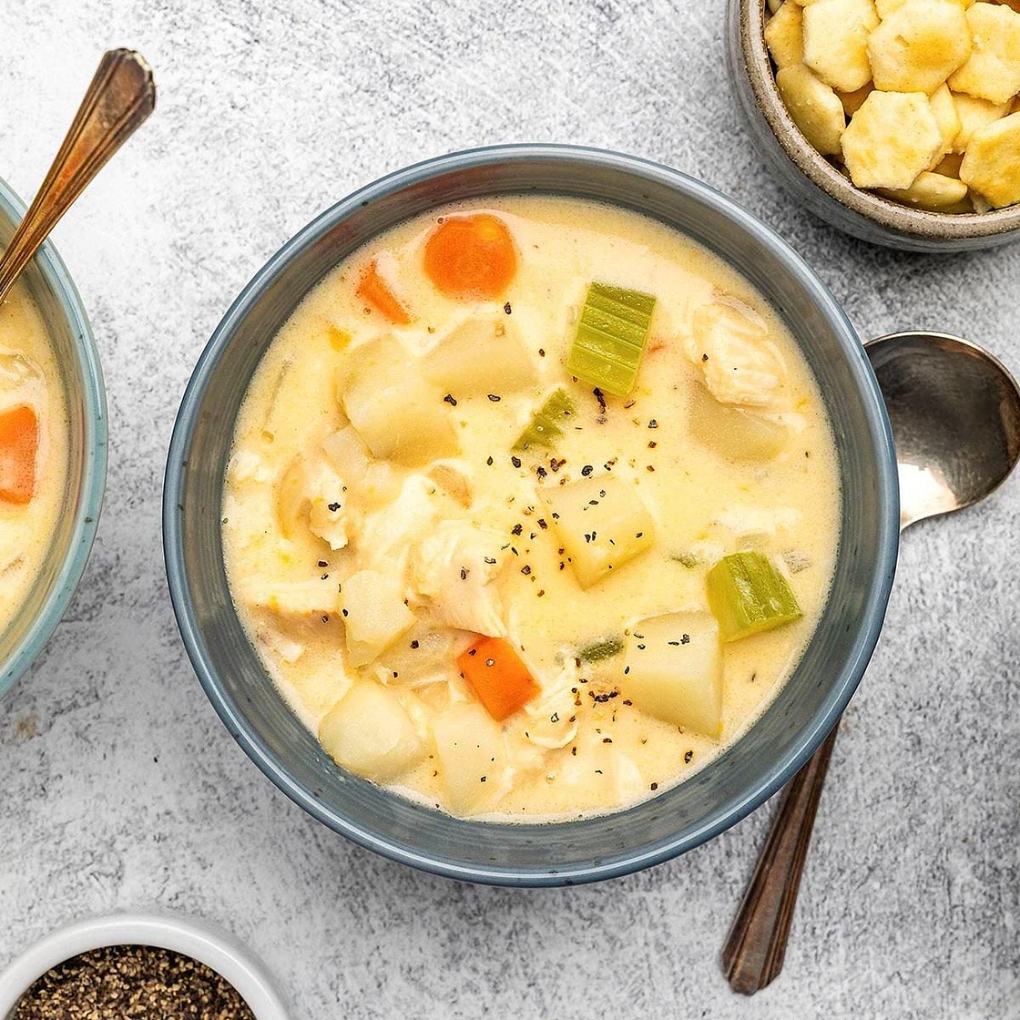 Cheesy Chicken Chowder