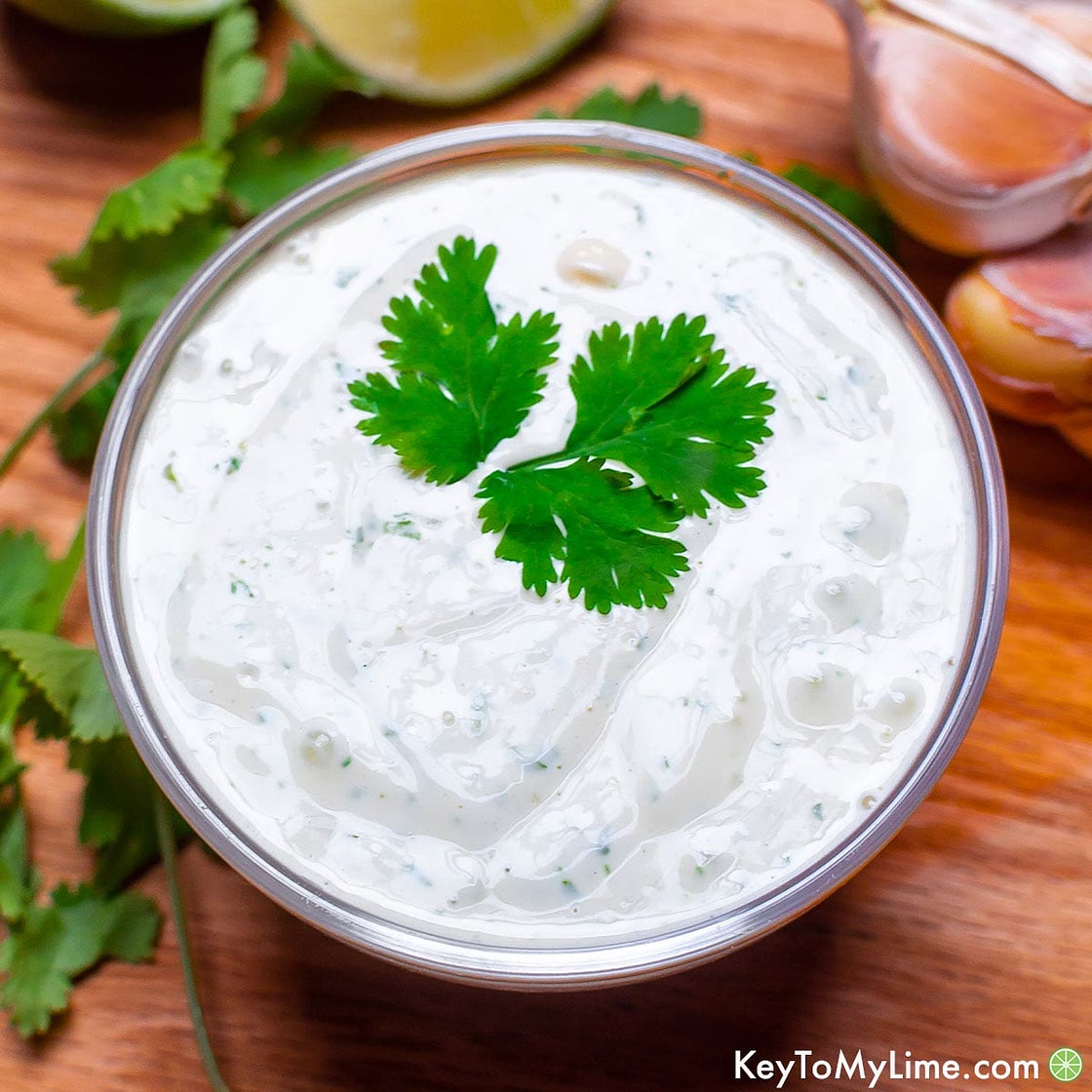 Cilantro Garlic Sauce - Pollo Tropical Copcyat