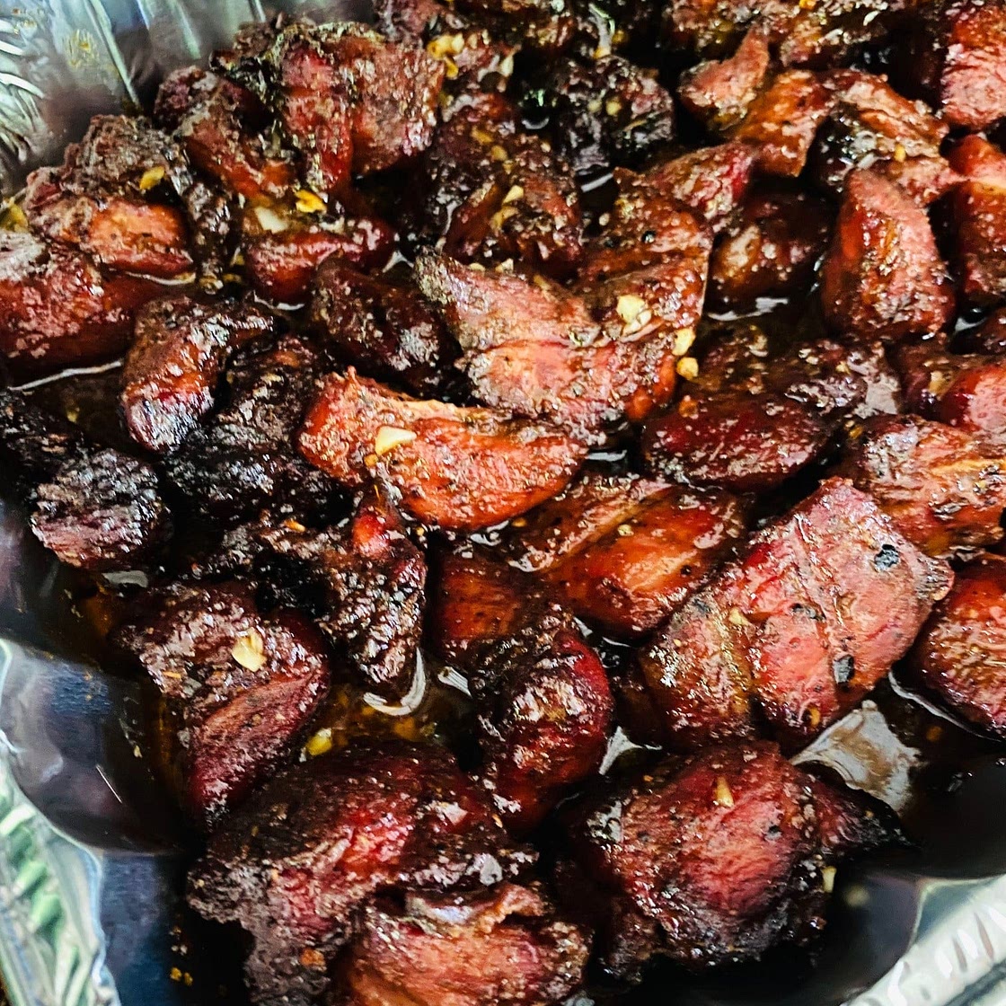 Caribbean Jerk Burnt Ends