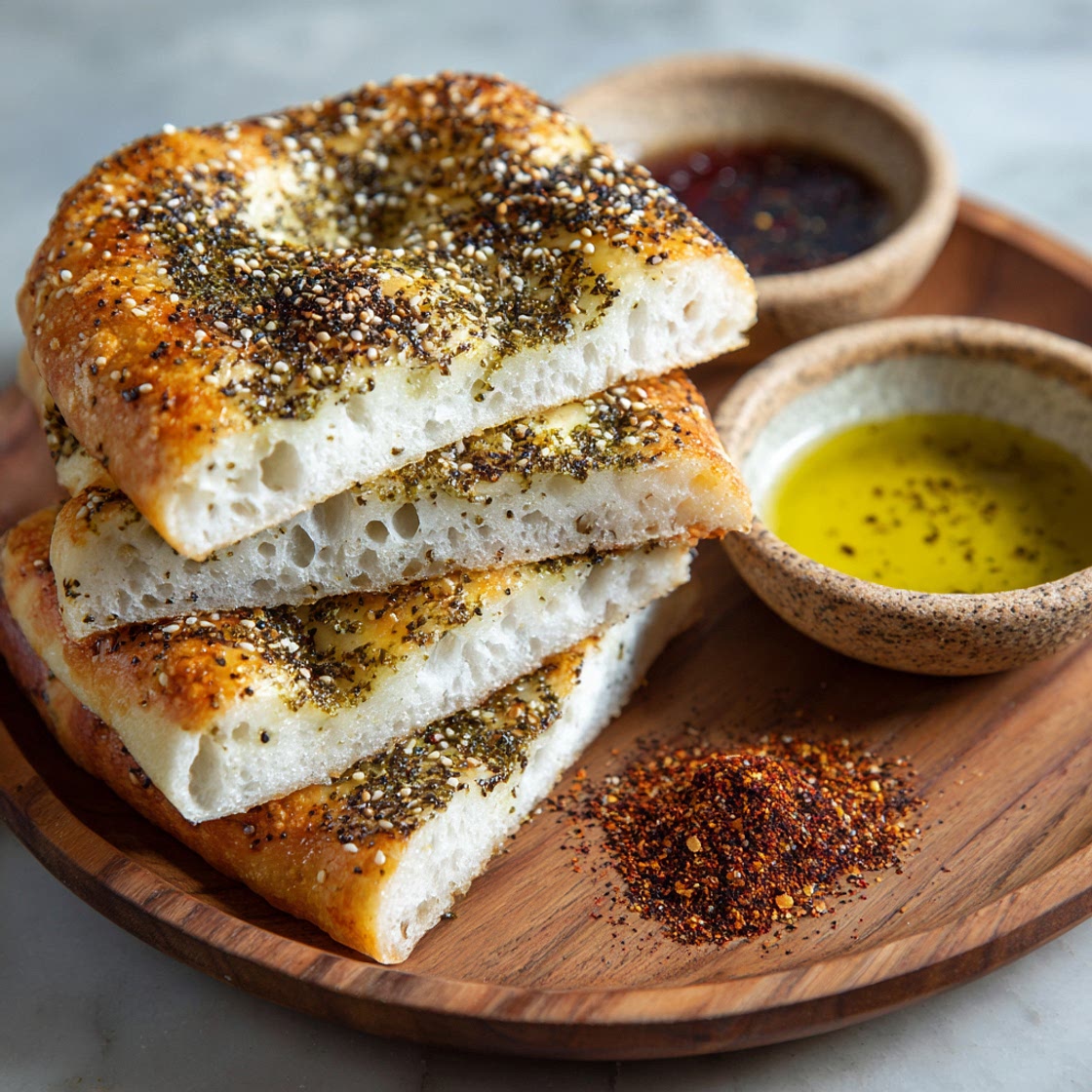Lebanese Za'atar Bread
