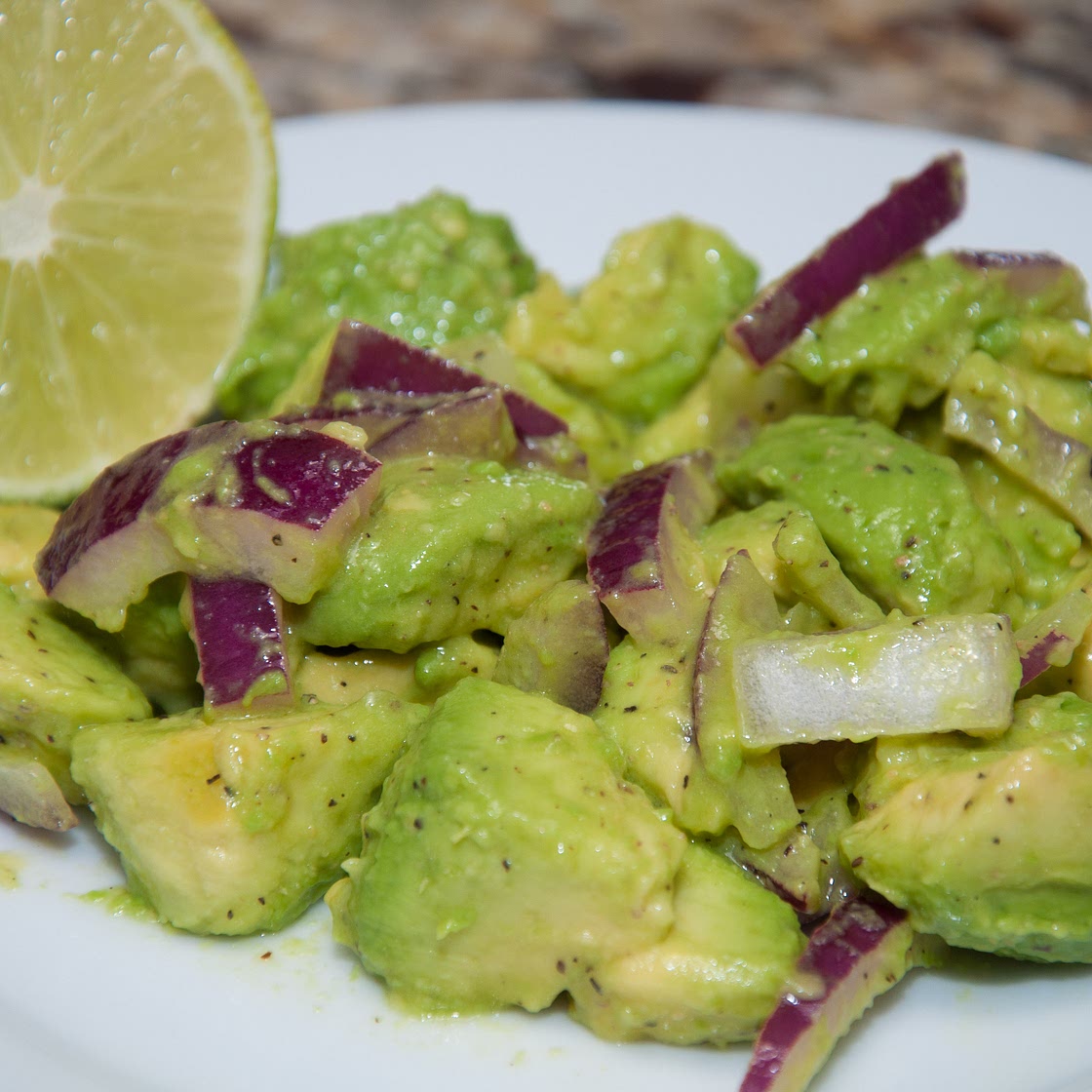 Haitian Avocado Salad (Salad Zaboka)