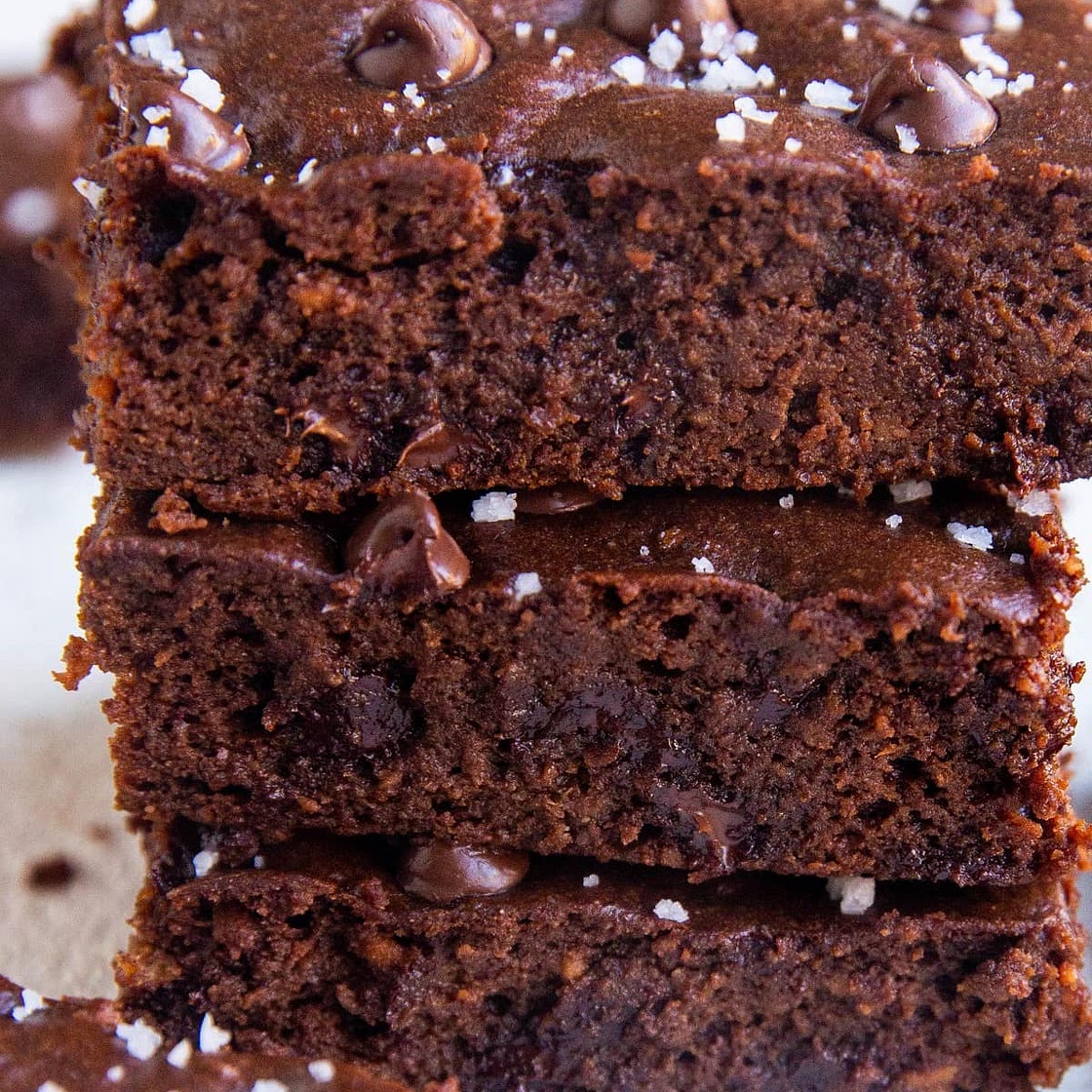 Healthy Sweet Potato Brownies