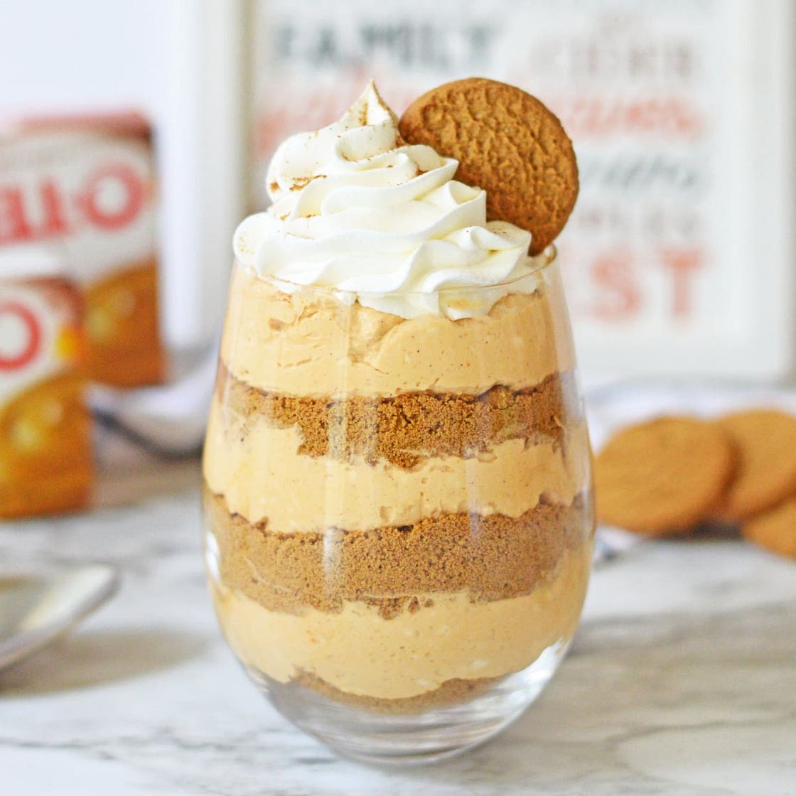 Pumpkin Cheesecake Parfait