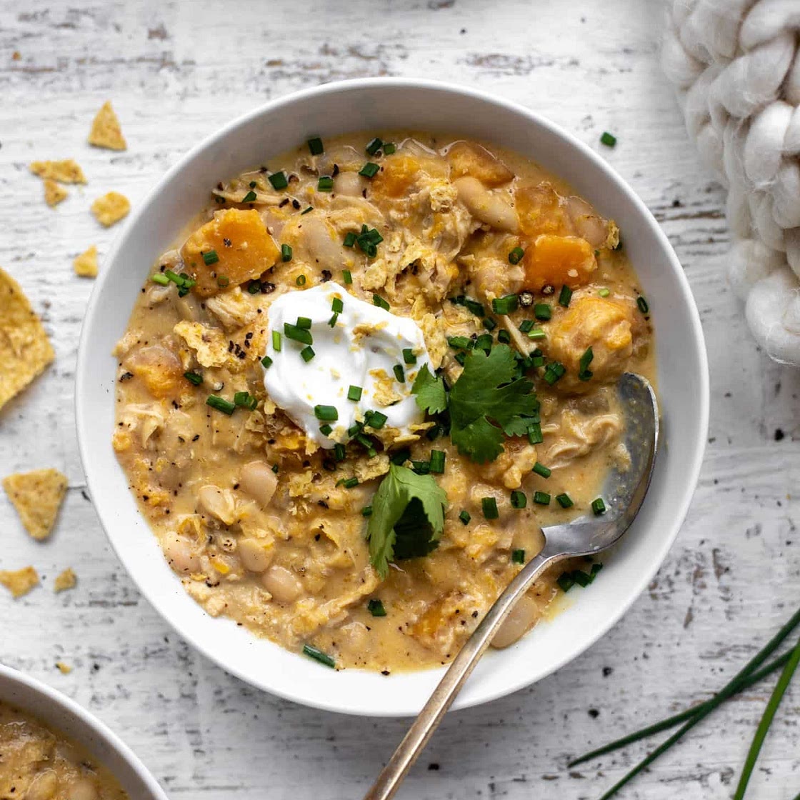 Butternut White Chicken Chili