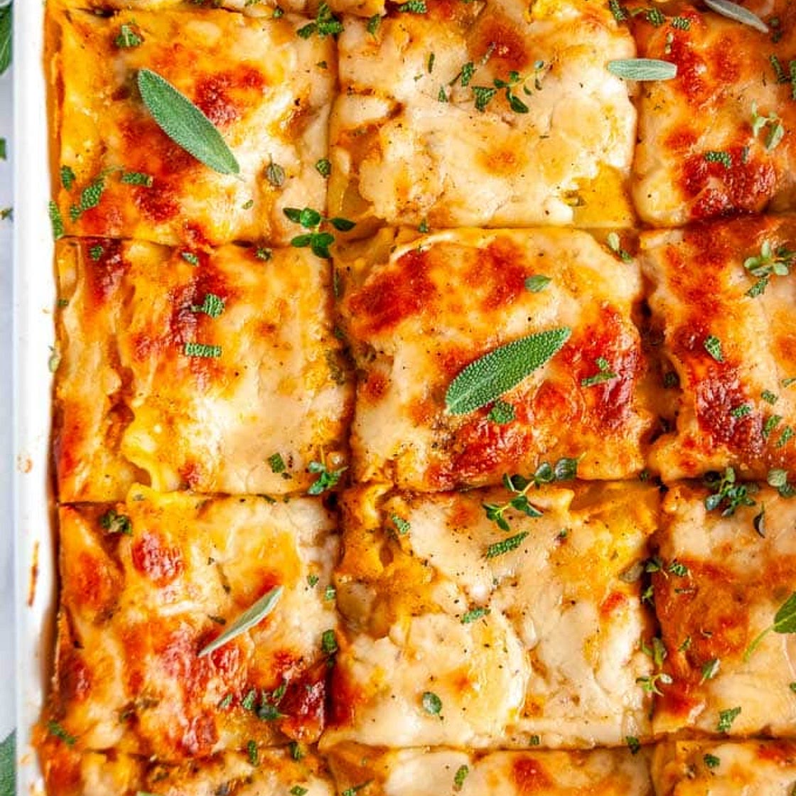 Butternut Squash Vegetable Lasagna
