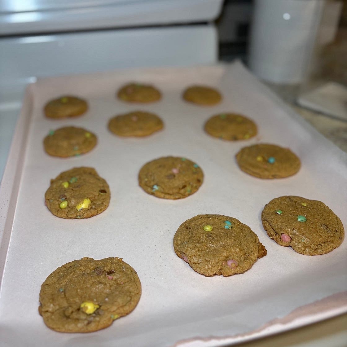 Brown Butter Mini Egg Cookies