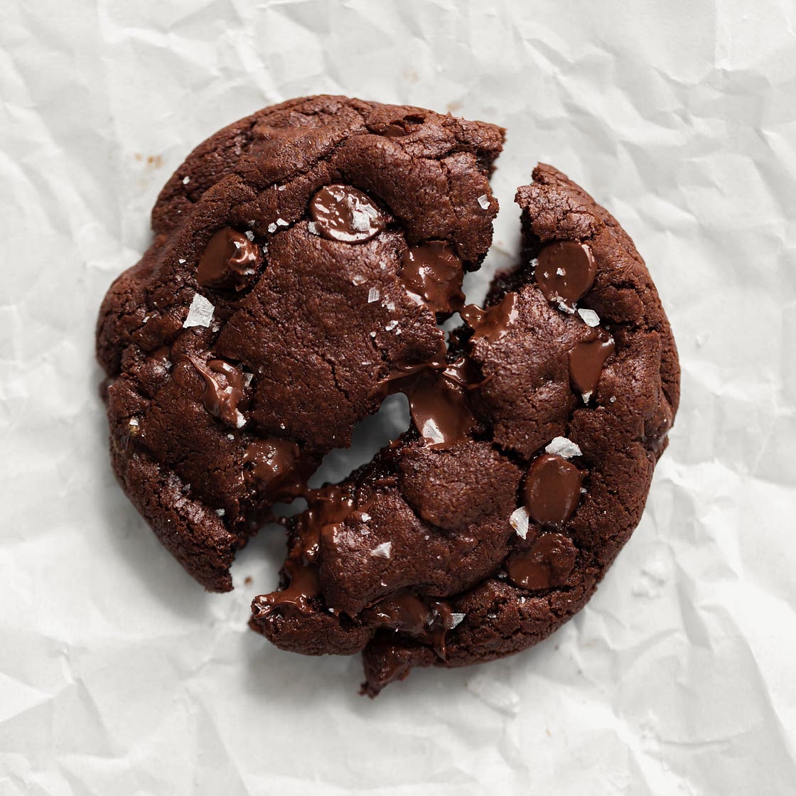 Single Serve Double Chocolate Cookie