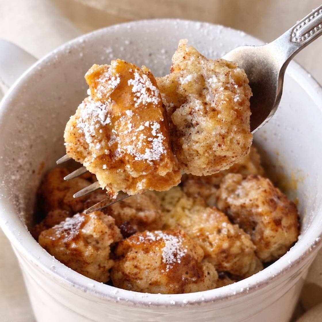 Microwave French Toast in a Mug