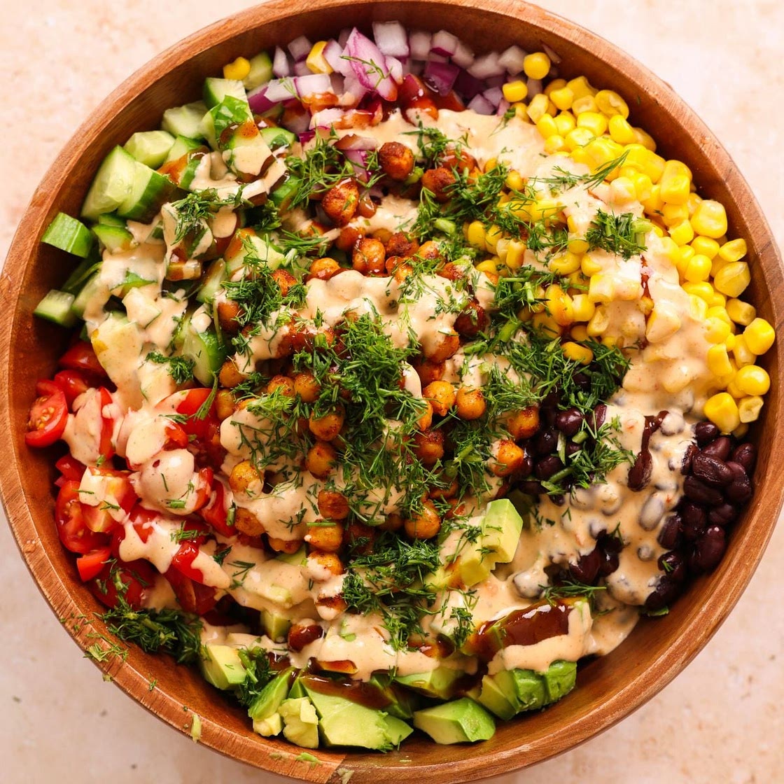 SOUTHWEST BBQ SUMMER SALAD RECIPE