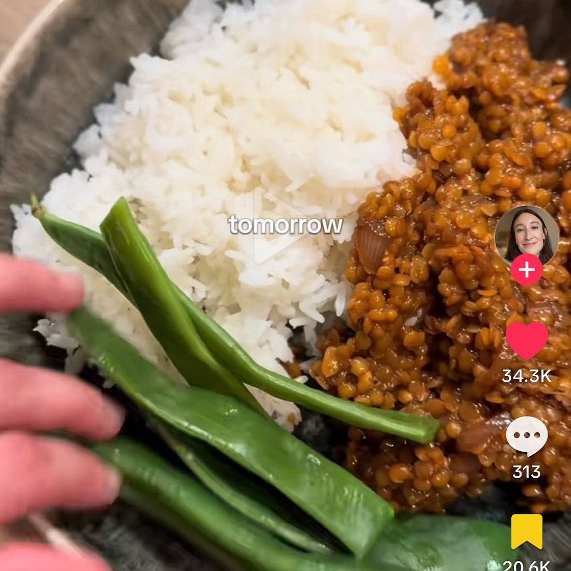 Sweet & Savoury Red Lentils (Vegan)