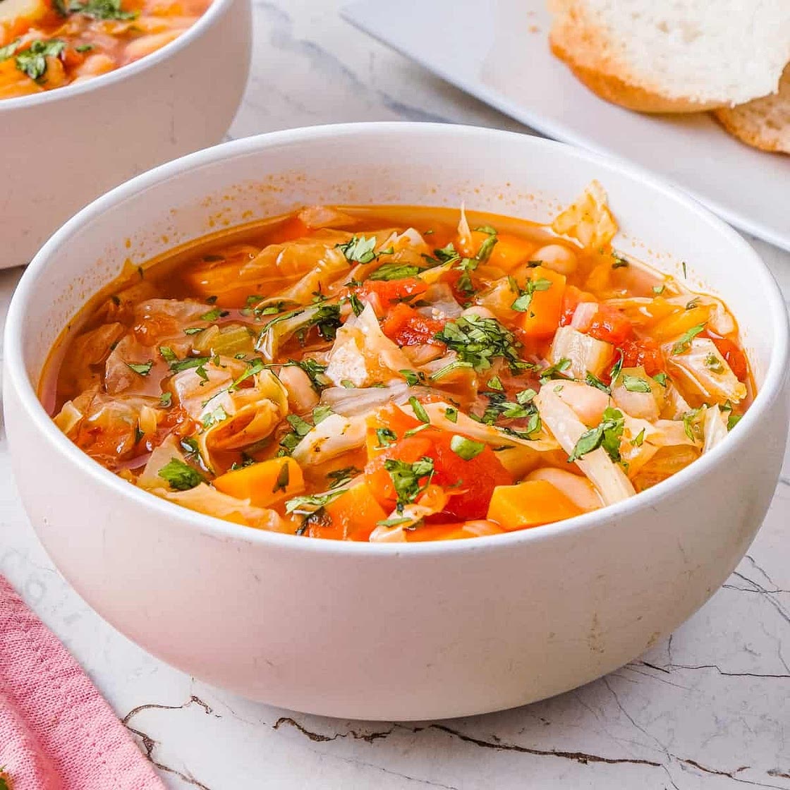 Vegan Cabbage Soup Recipe