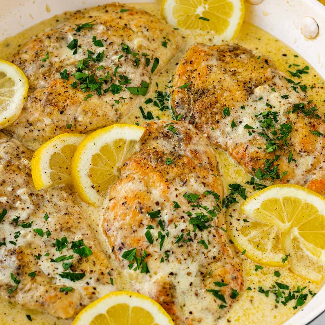 Easy Creamy Lemon Chicken