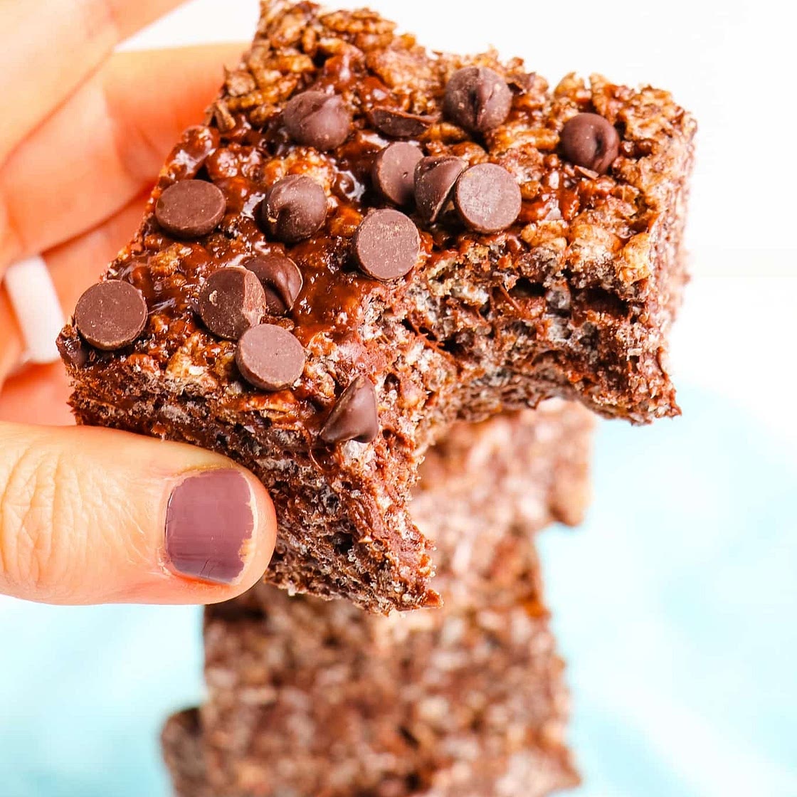 Easy Cocoa Krispies Chocolate Rice Krispie Treats Recipe