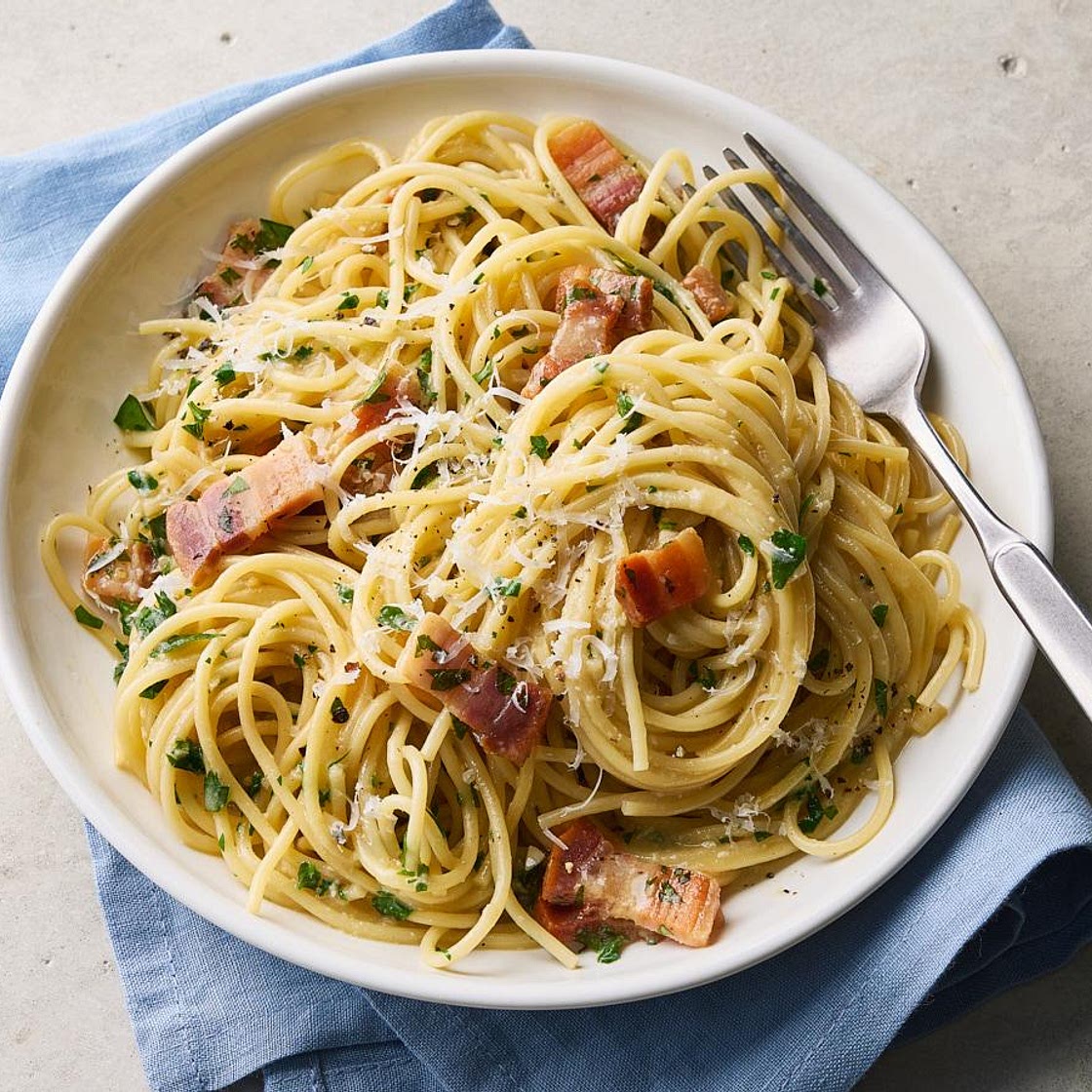 Rick Stein's spaghetti alla carbonara