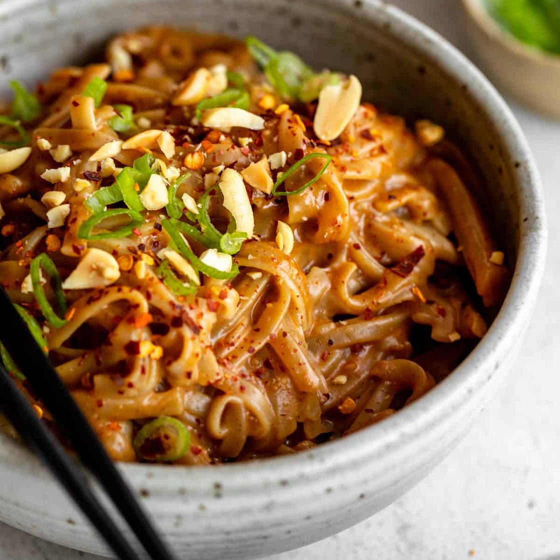 Spicy Peanut Butter Noodles