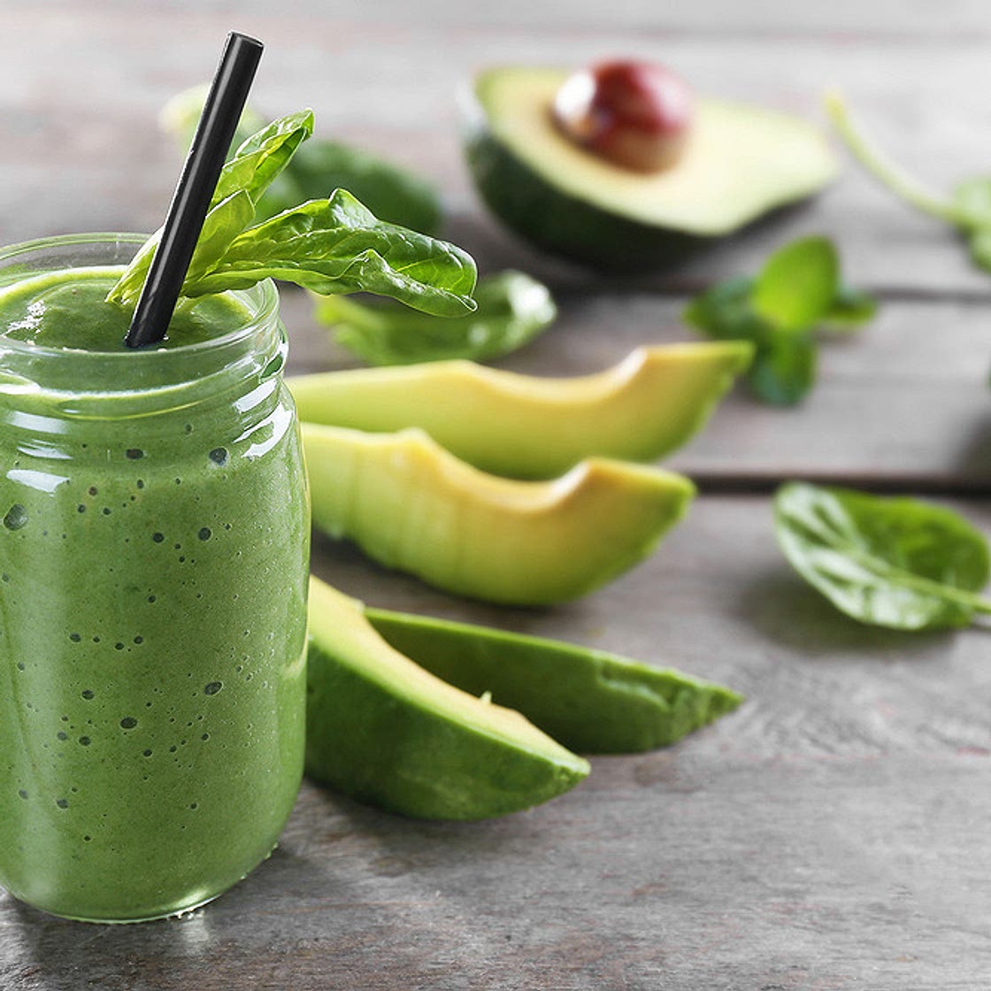 Smoothie avocat ananas