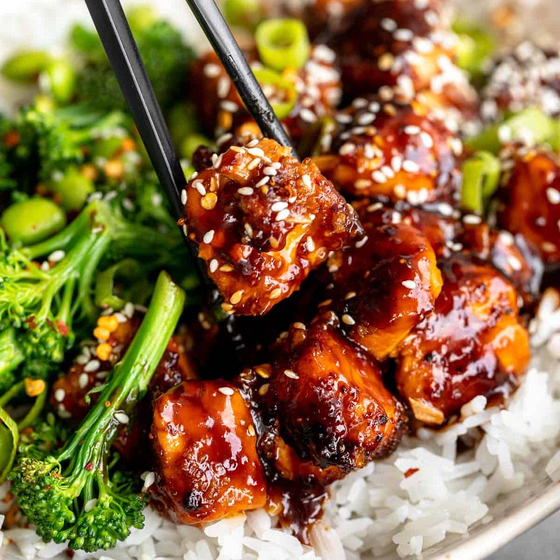 Baked Teriyaki Salmon