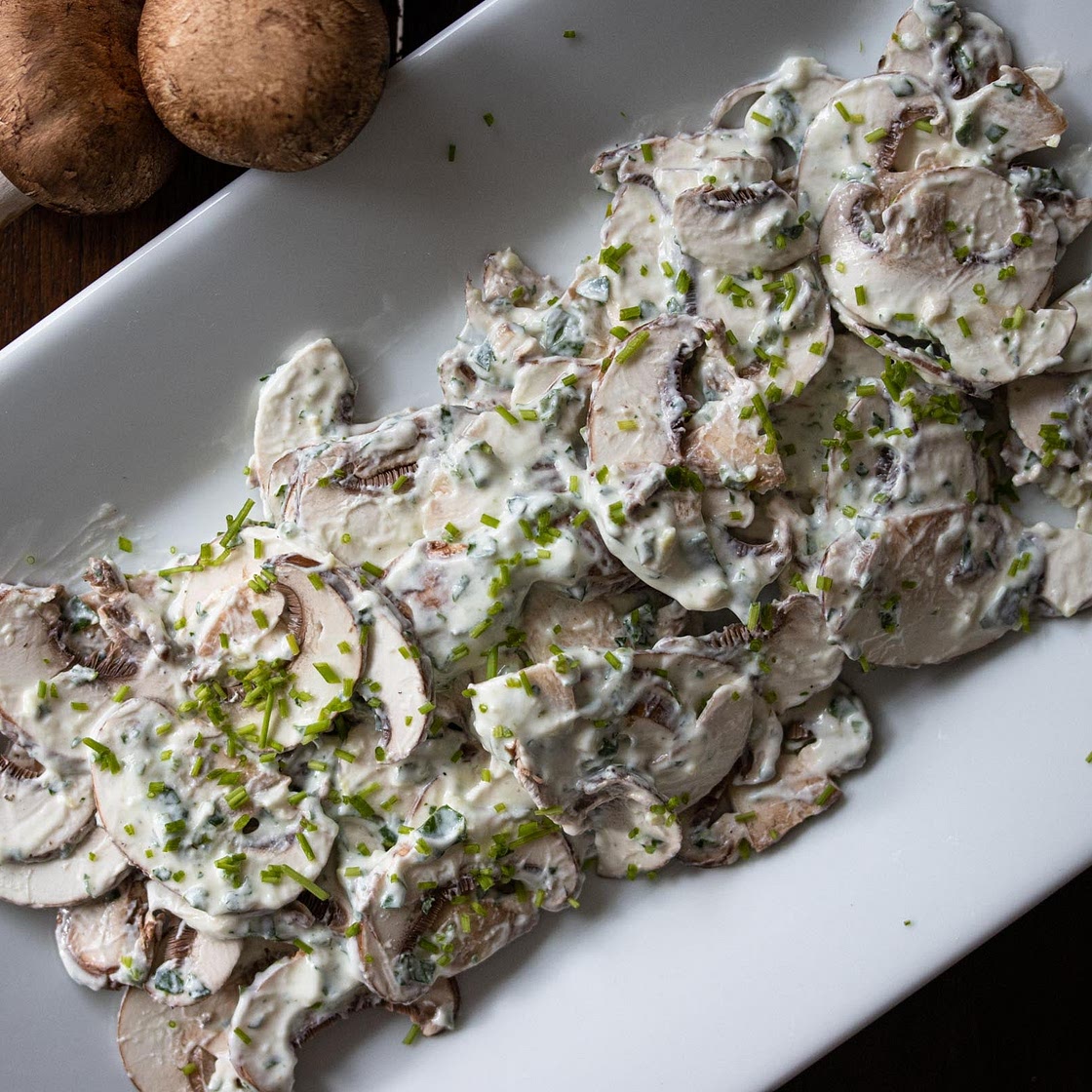 Easy Mushroom Salad Recipe