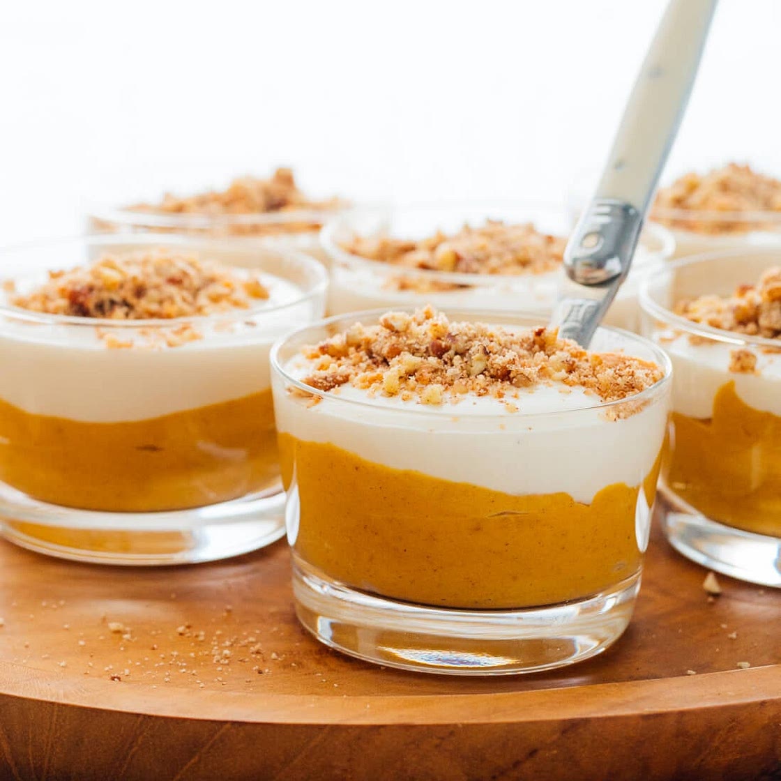 Easy Pumpkin Cheesecake Cups