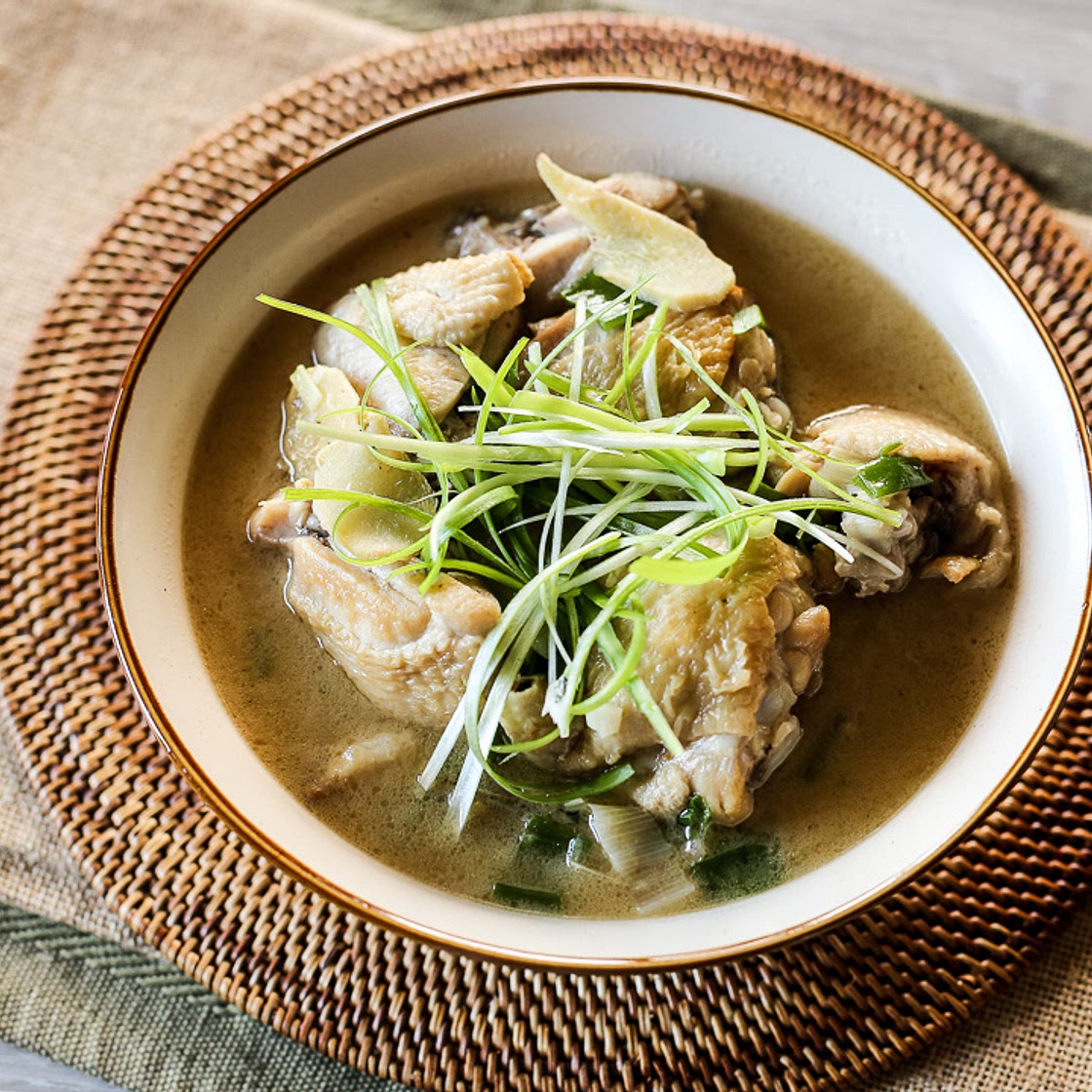Taiwanese Sesame Oil Chicken Soup