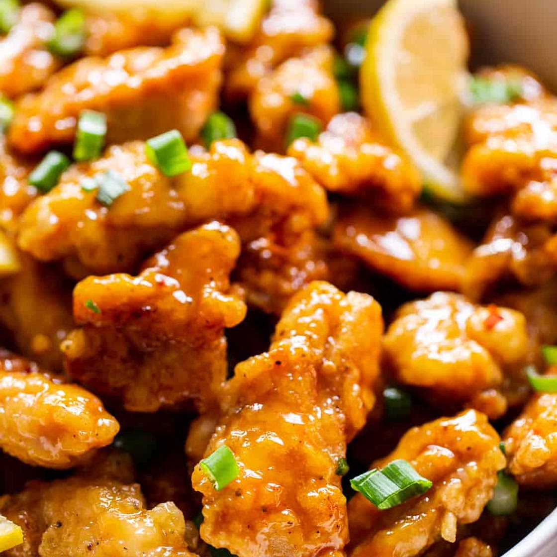 Chinese Lemon Chicken {Paleo, Whole30 Option}