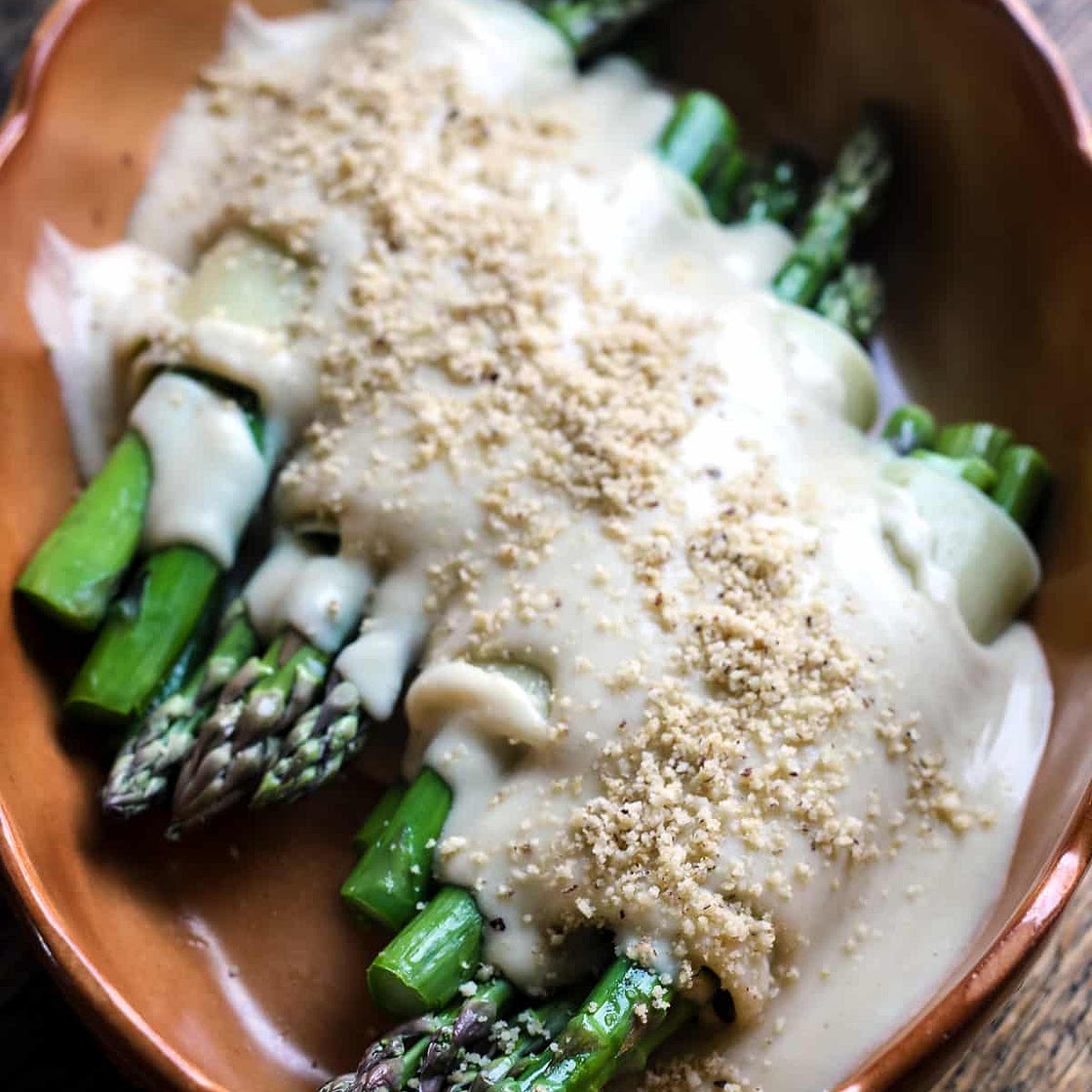Vegan Cannelloni with Asparagus and Béchamel
