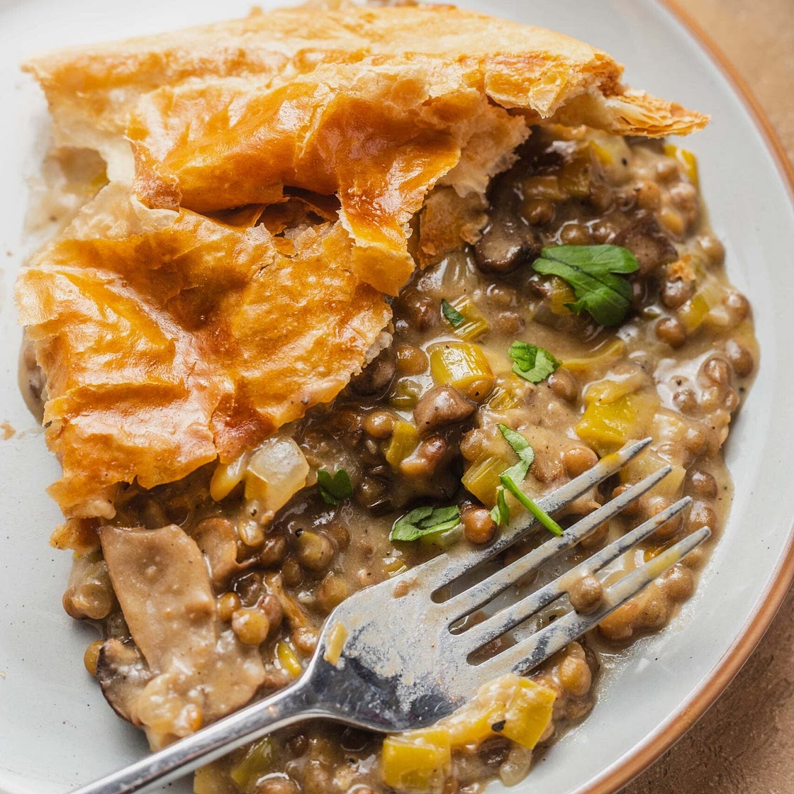 Vegetarian Lentil Pot Pie
