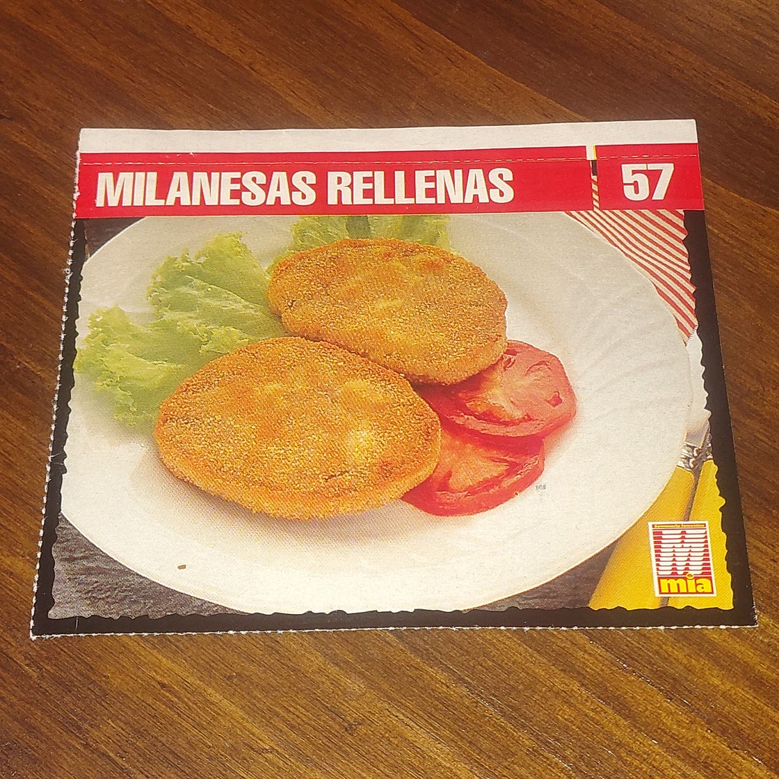Milanesas de carne rellenas