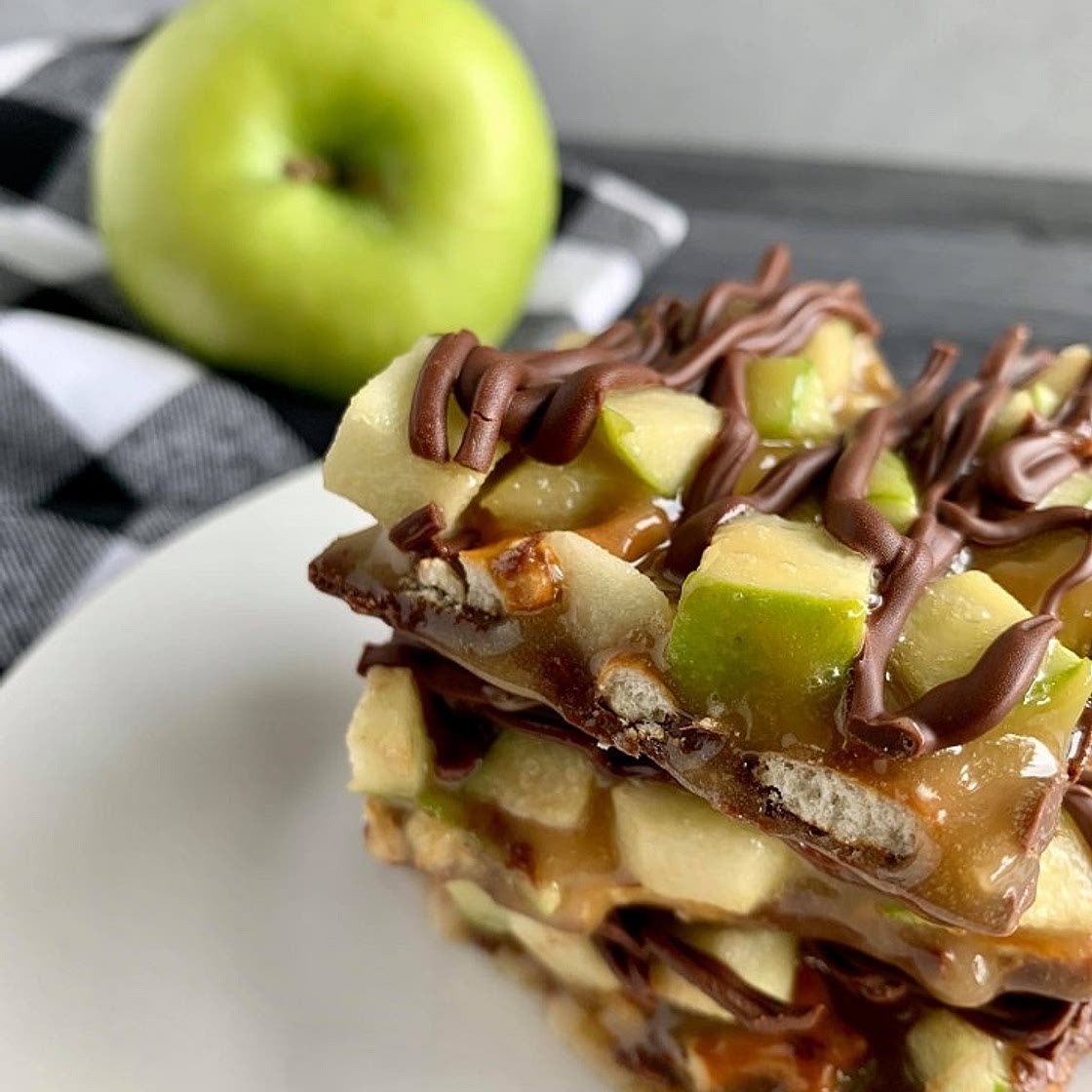 Caramel Apple Bark