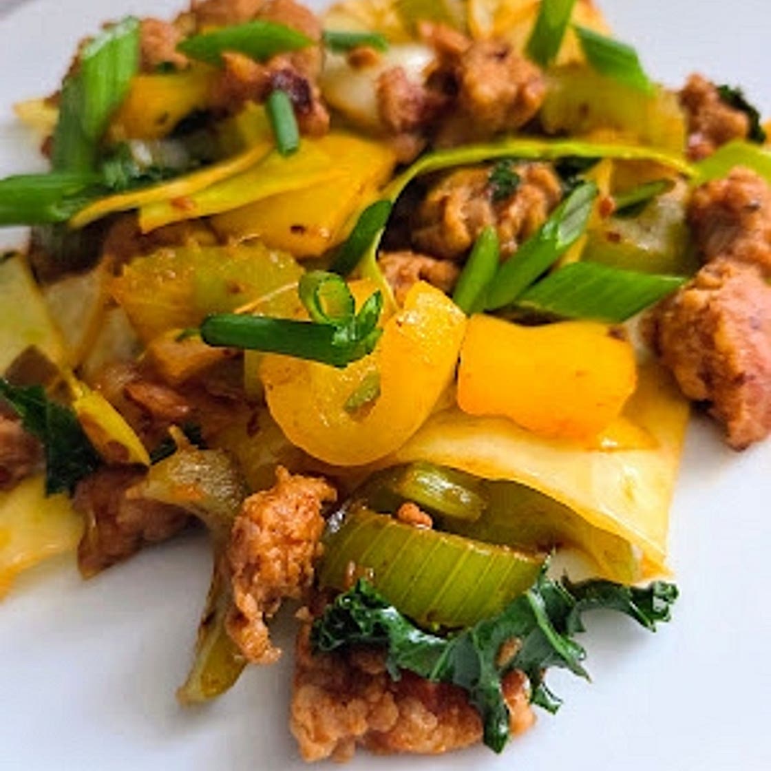 Sausage Cabbage Skillet