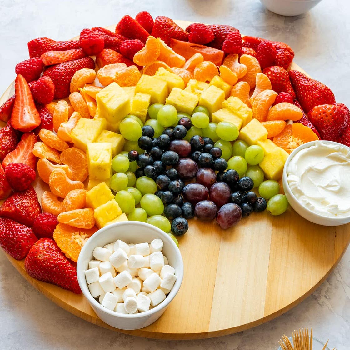 Rainbow Fruit Platter