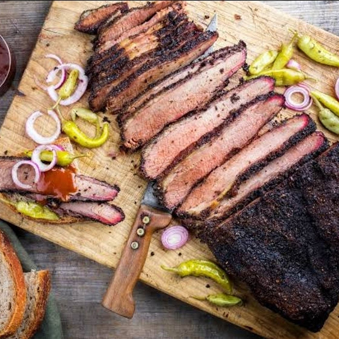 Texas cured barbecue brisket
