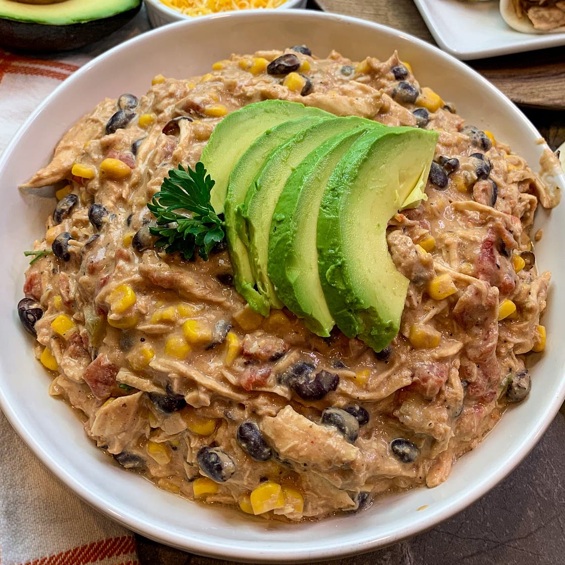 Crock Pot Fiesta Chicken