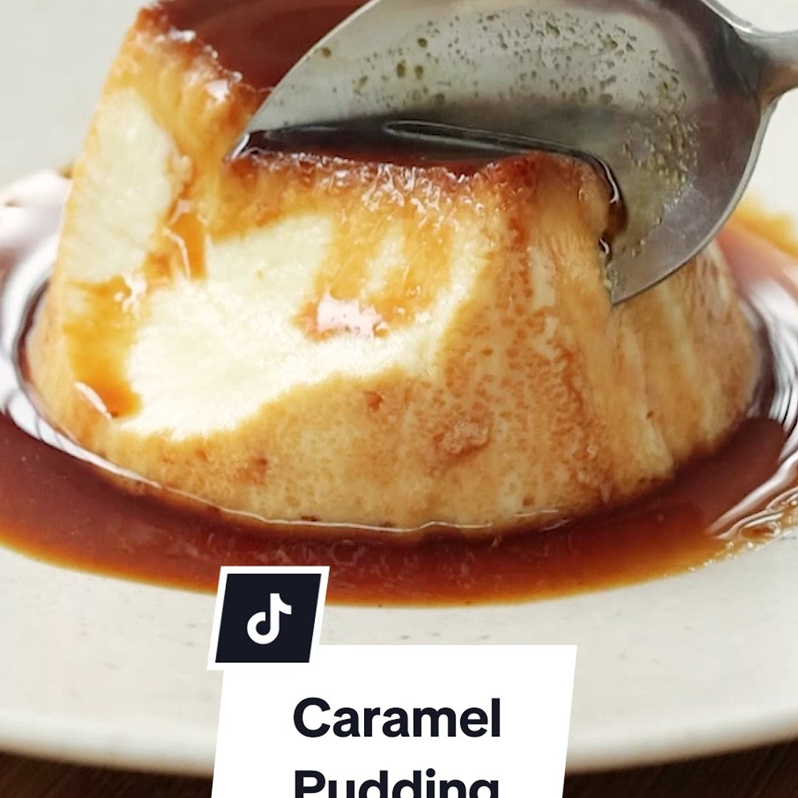 Resep Caramel Pudding (untuk 3 porsi) Bahan karamel: 60 gr gula