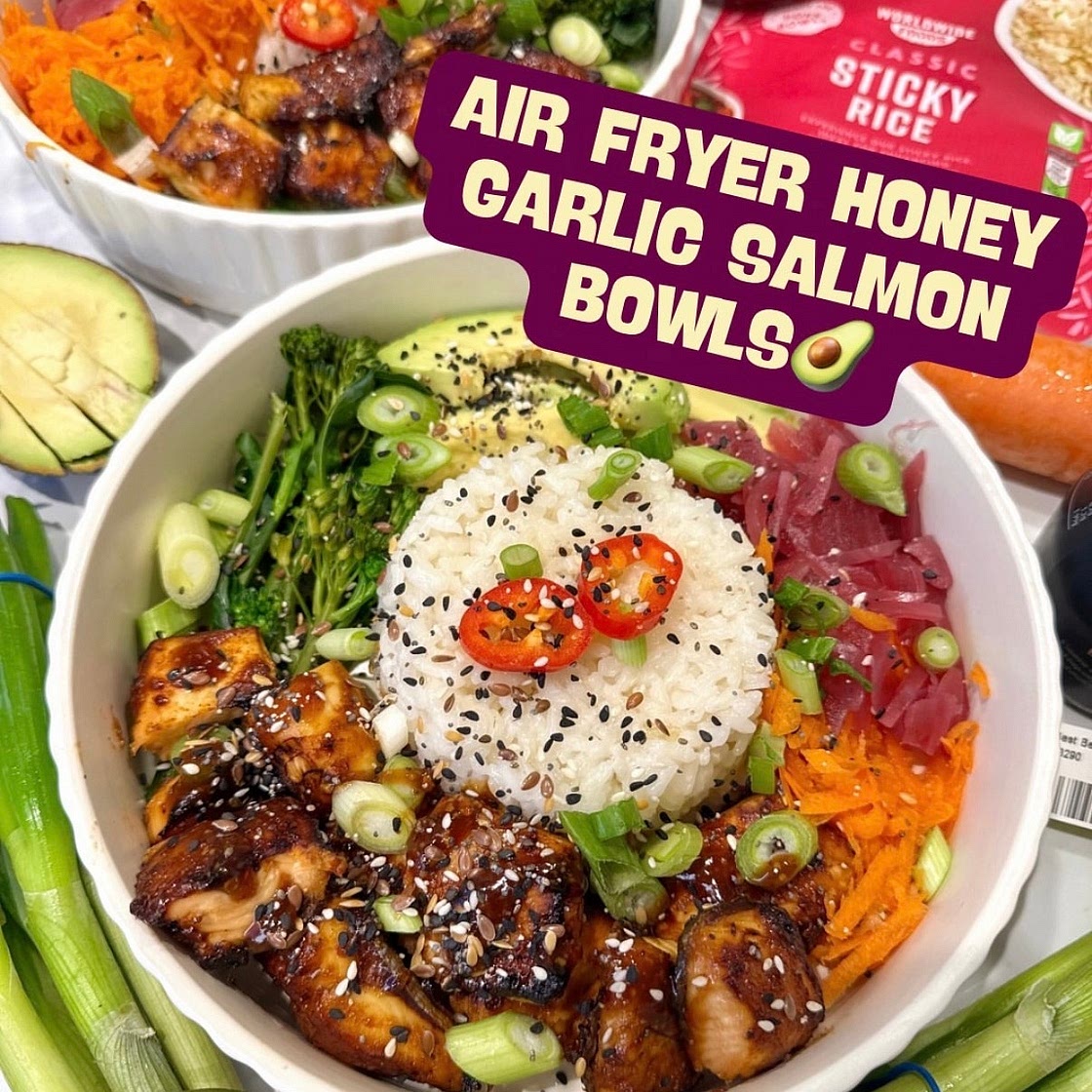 HONEY GARLIC SALMON BOWL