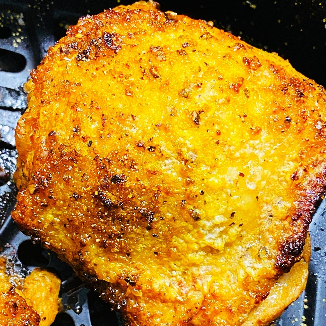 Air Fryer Lemon Pepper Chicken Thighs