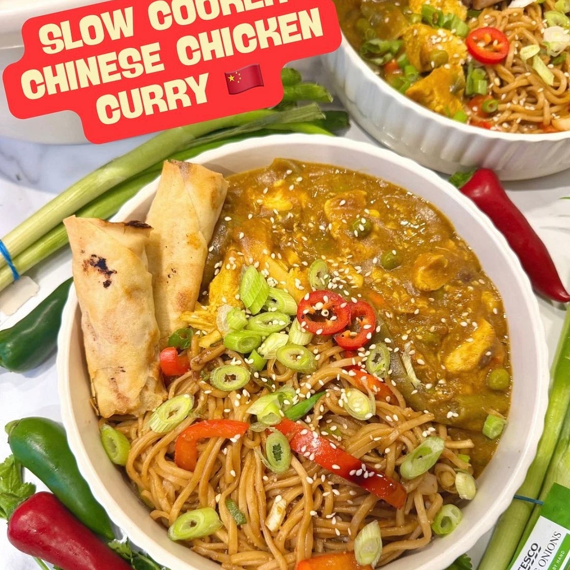 SLOW COOKER CHINESE CHICKEN CURRY