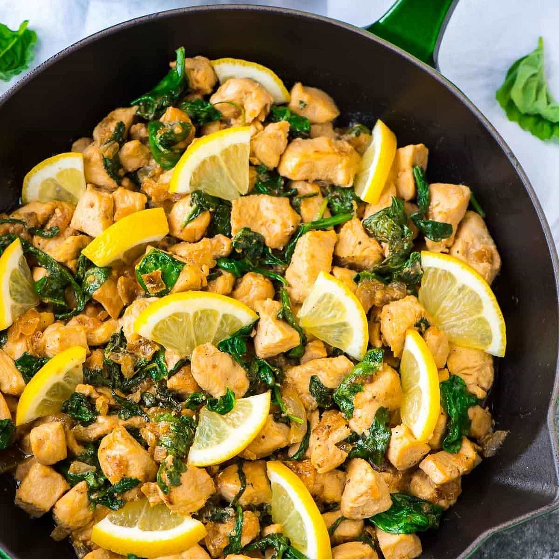 Lemon Basil Chicken