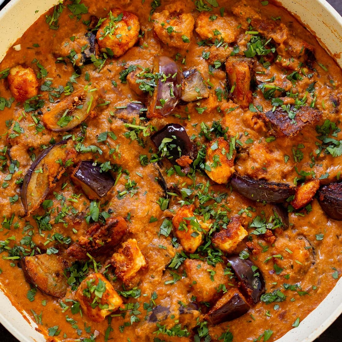Tofu Eggplant Curry