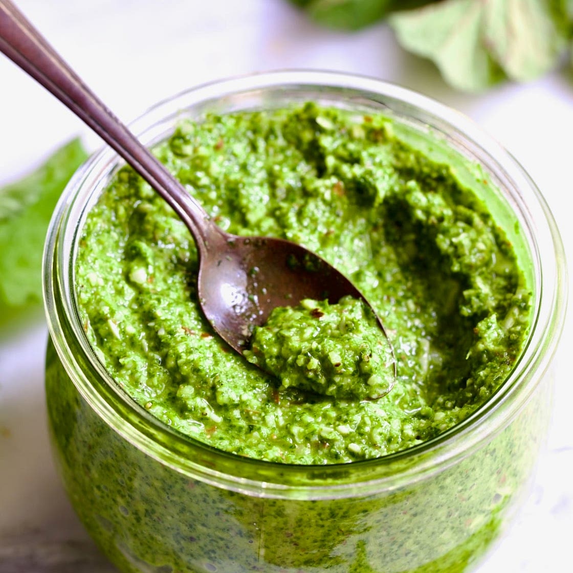Radish Greens Pesto