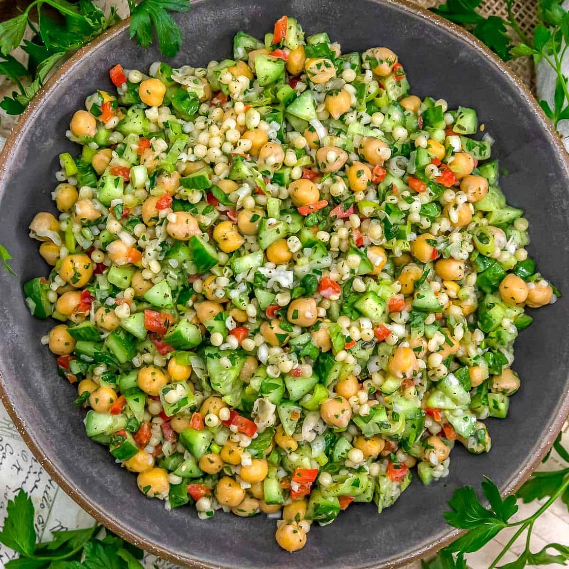Easy Zaatar Couscous Salad