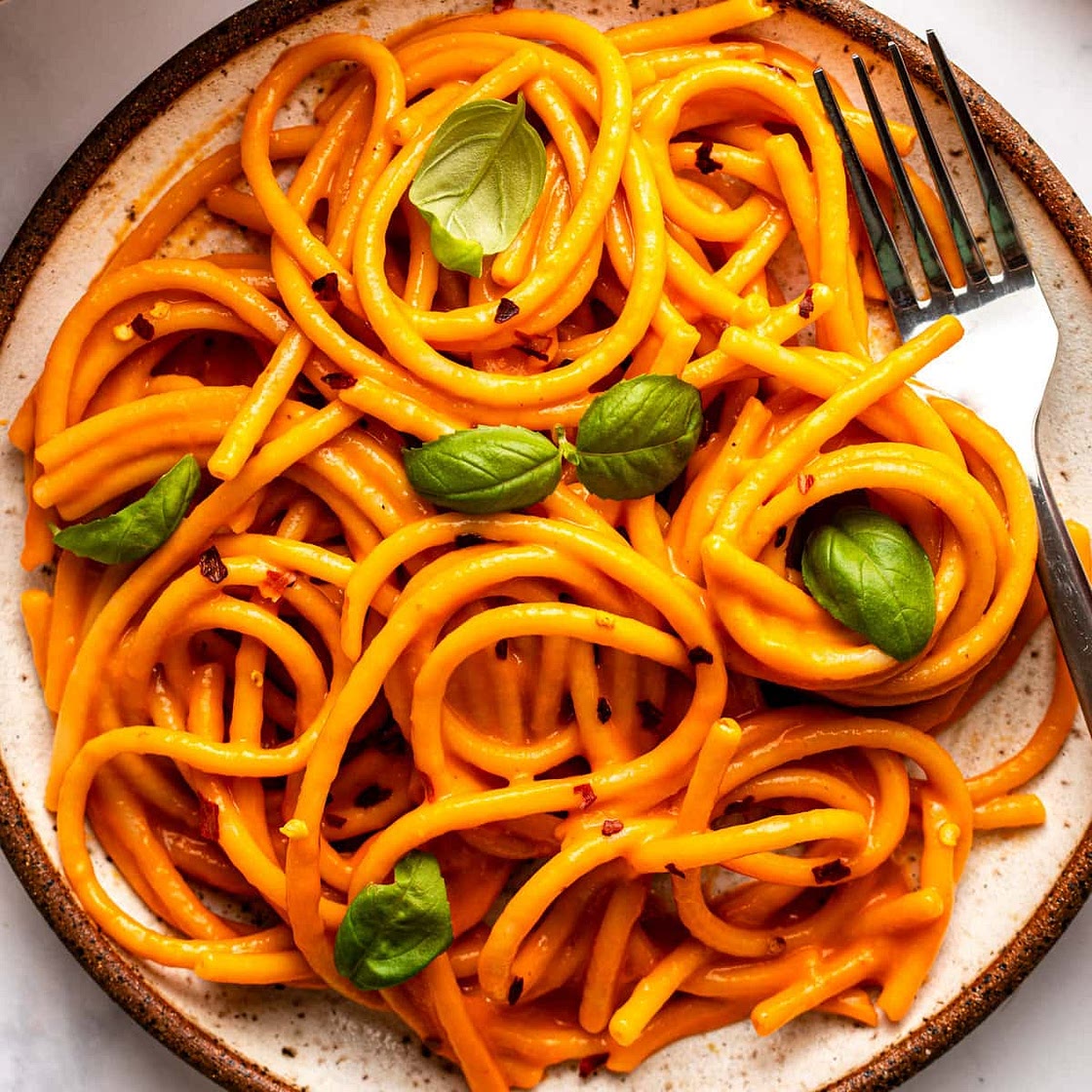 Roasted Red Pepper Pasta