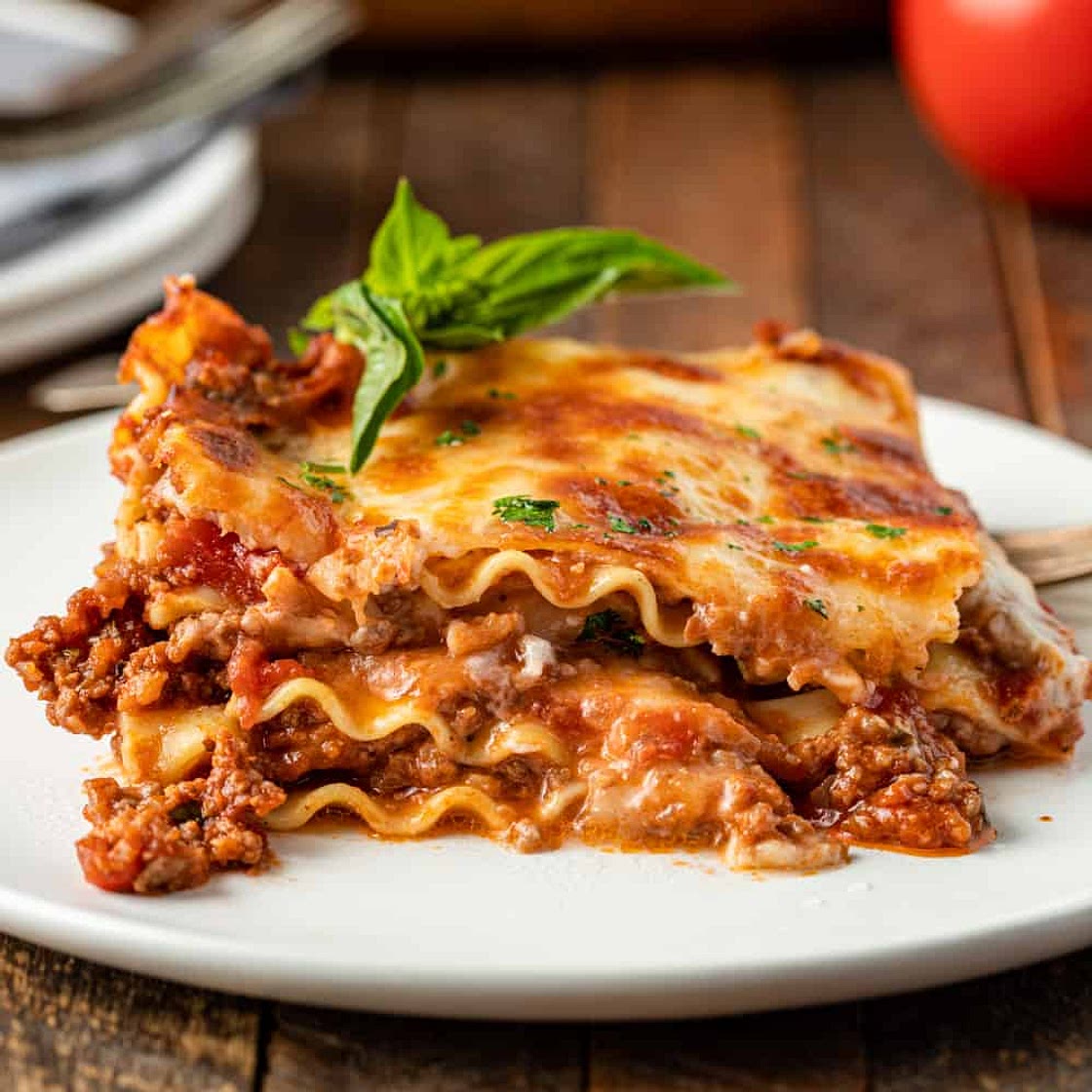 Homemade Lasagna with Bechamel