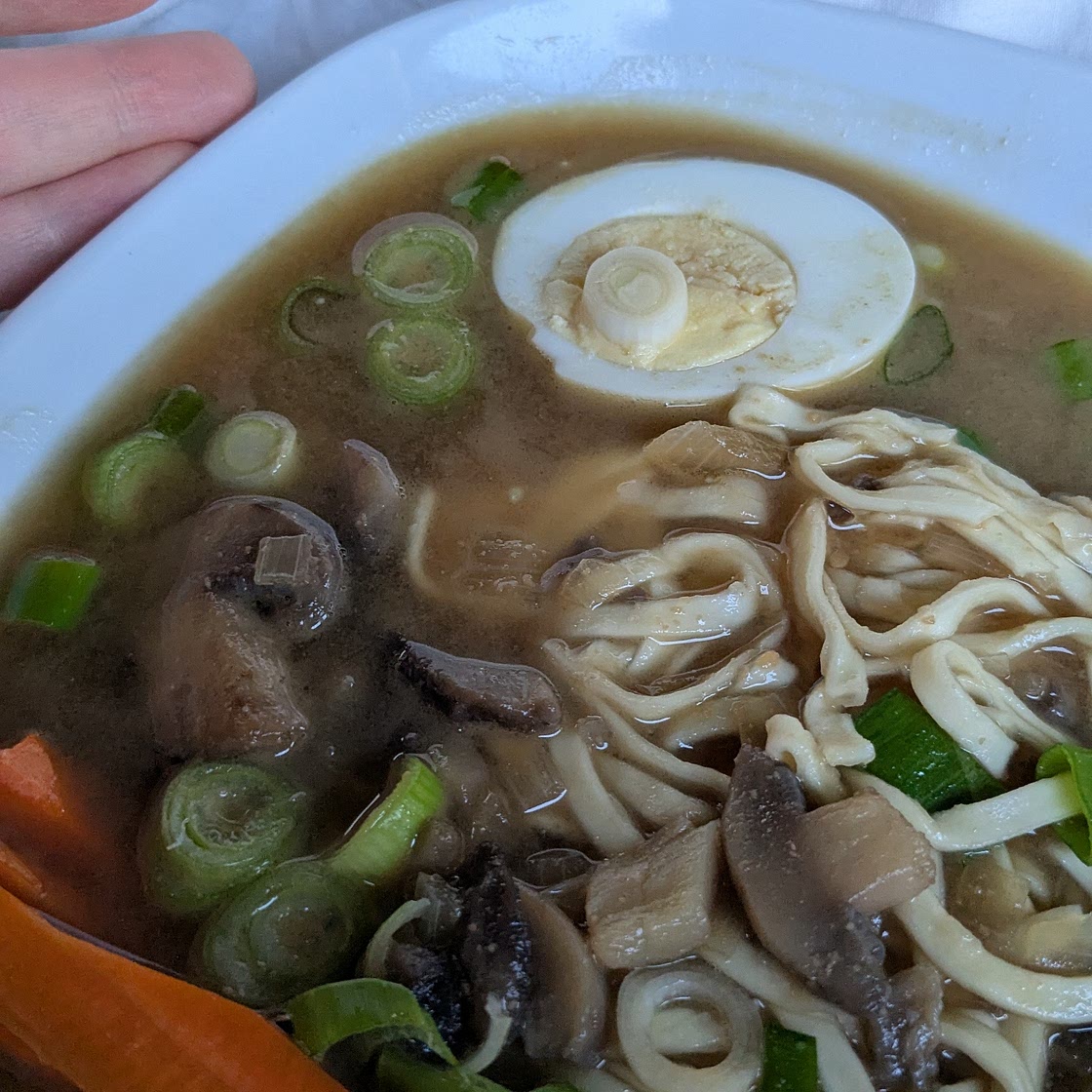 Miso Erdnuss Suppe