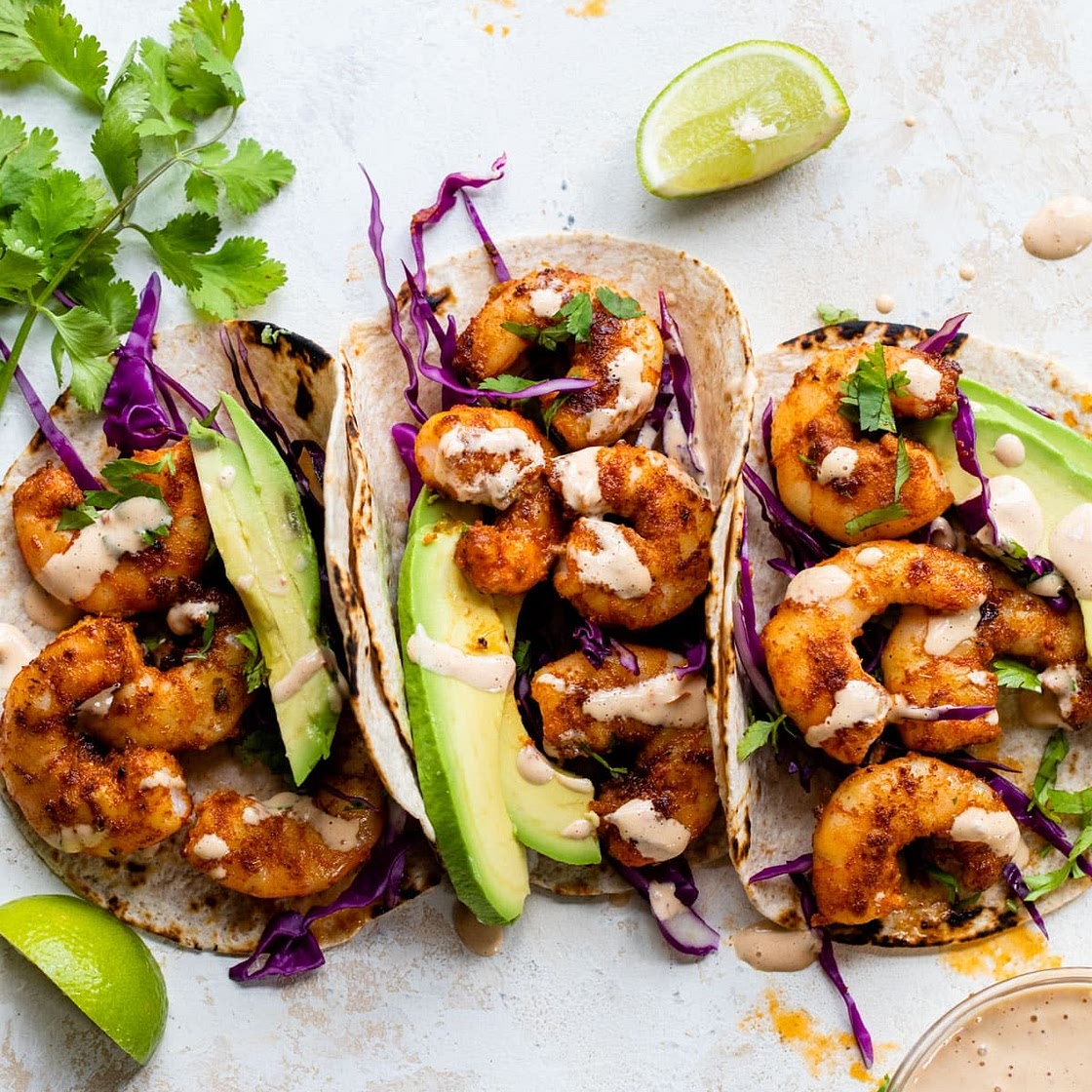 Blackened Shrimp Tacos