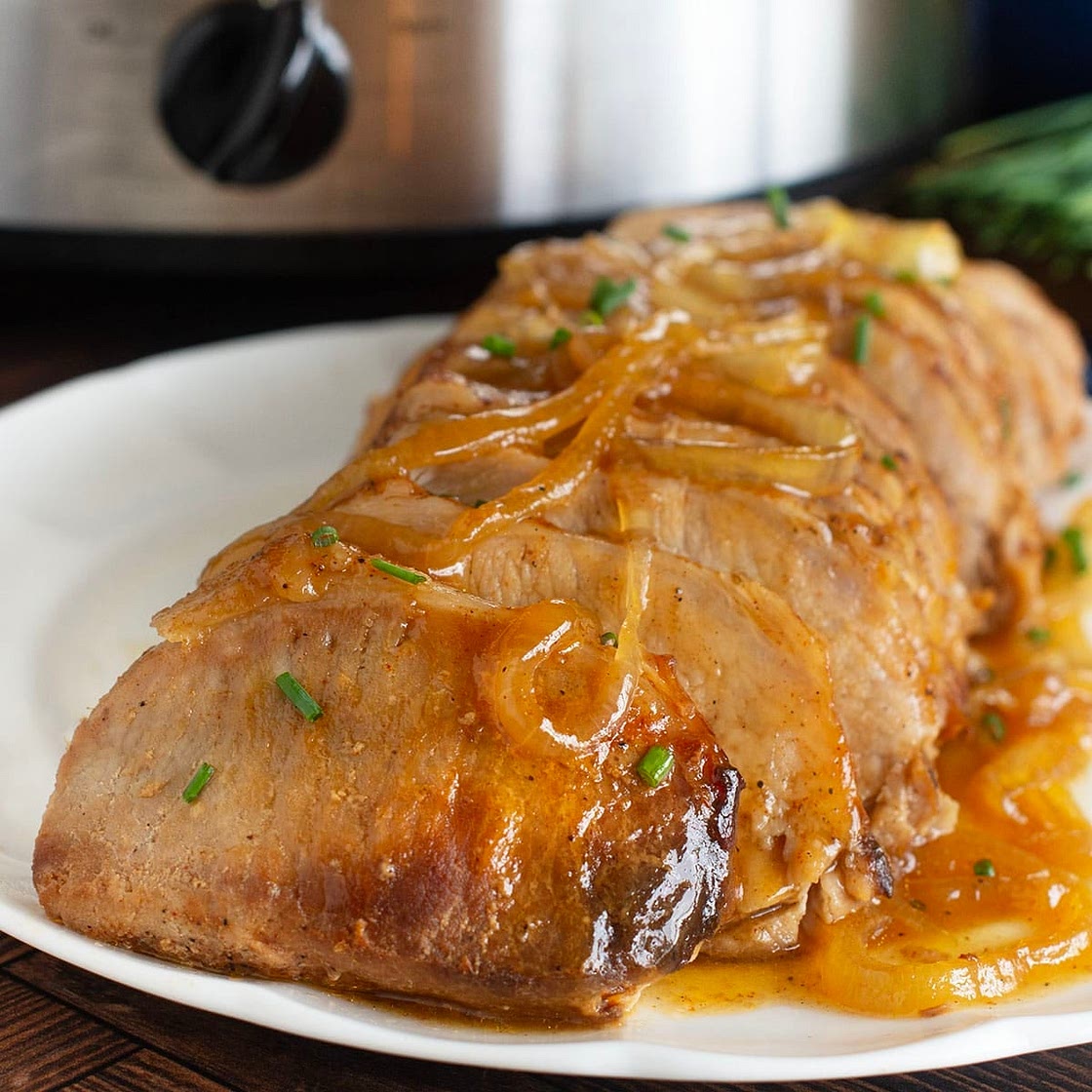 Slow Cooker Pork Loin Recipe