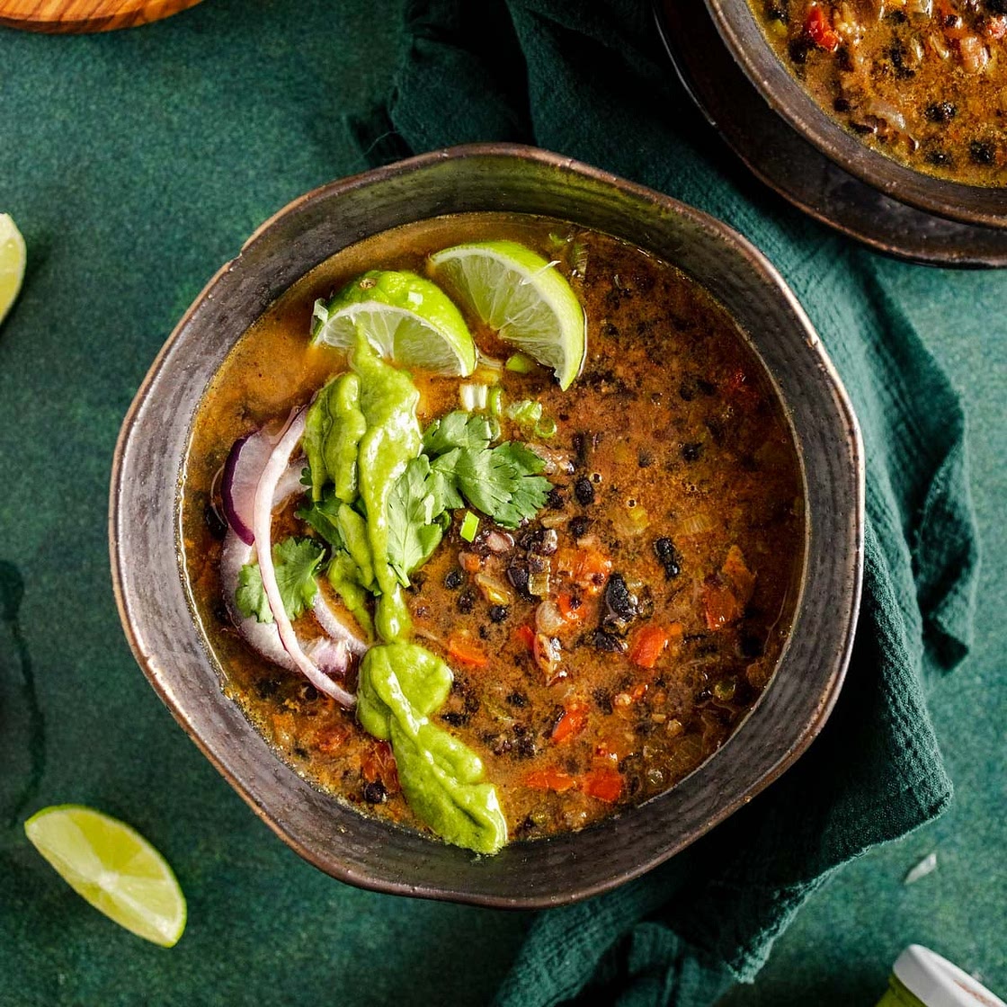 Vegan Black Bean Soup