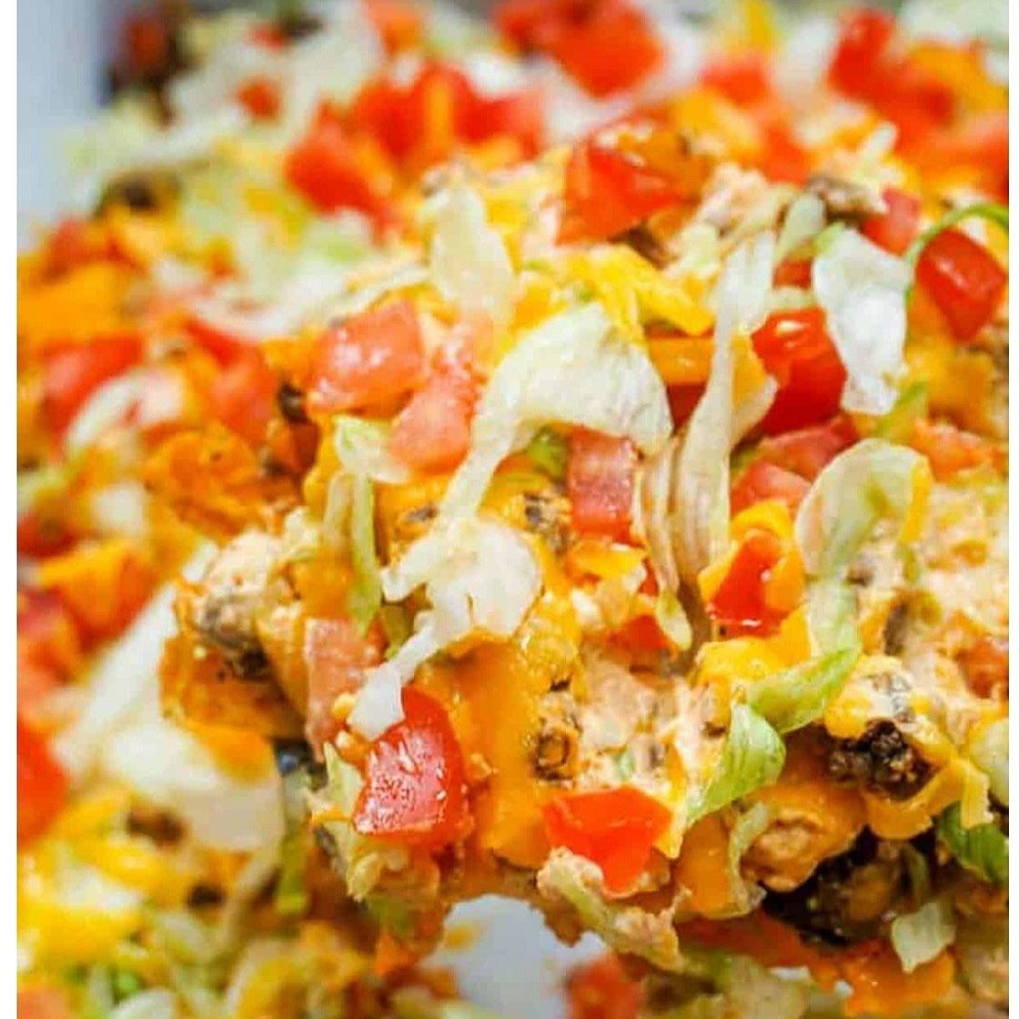 Doritos taco casserole